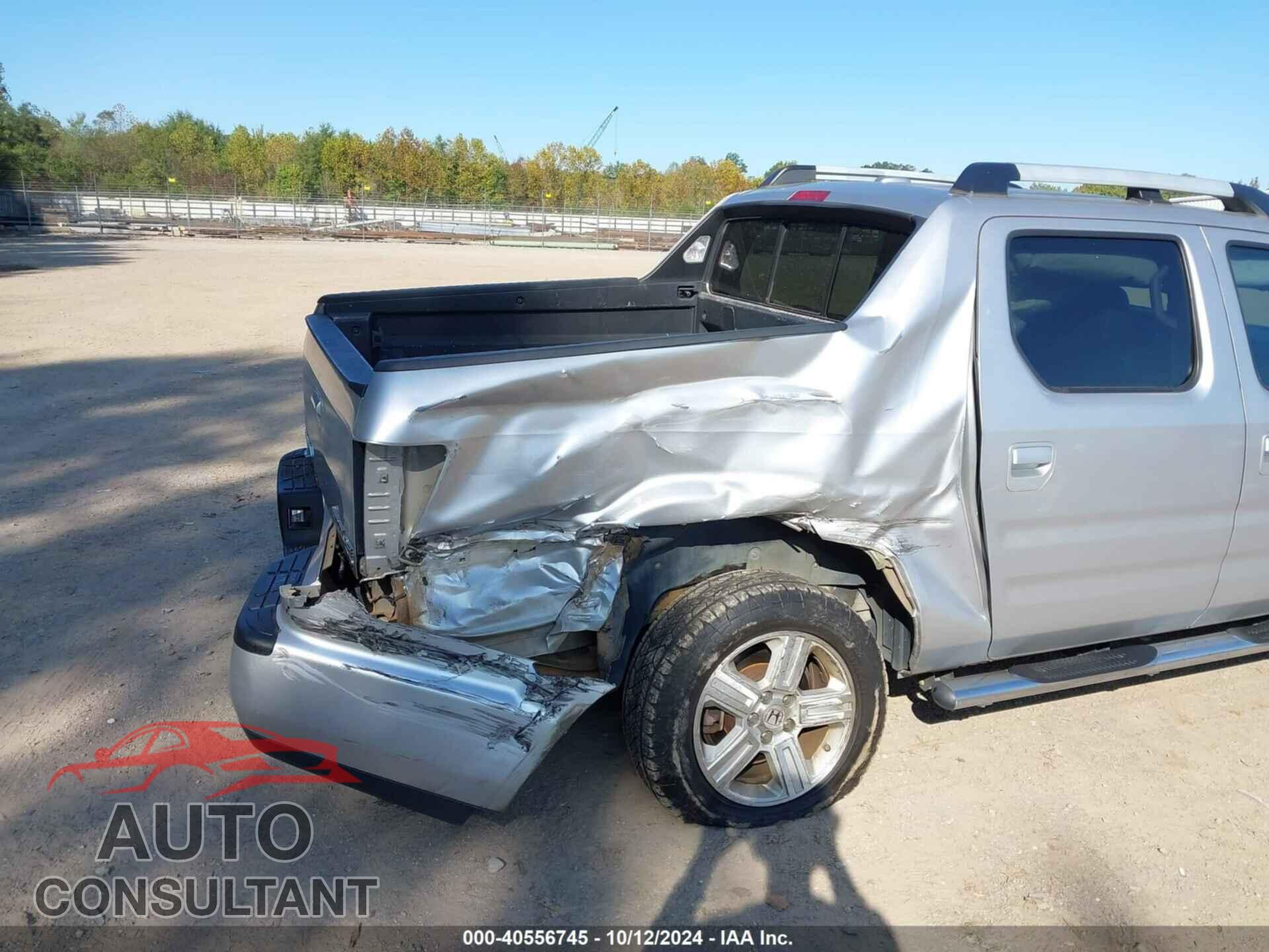 HONDA RIDGELINE 2012 - 5FPYK1F59CB451852