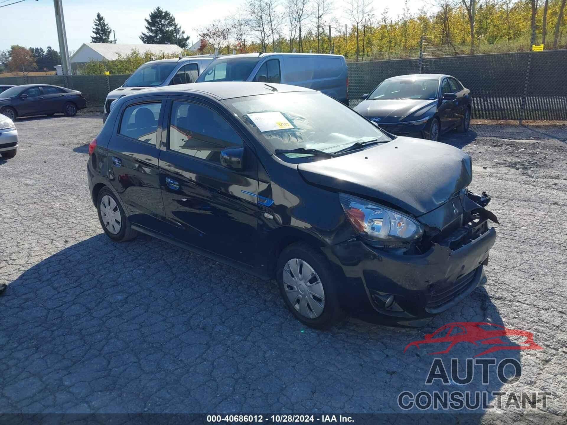 MITSUBISHI MIRAGE 2014 - ML32A3HJ3EH008237