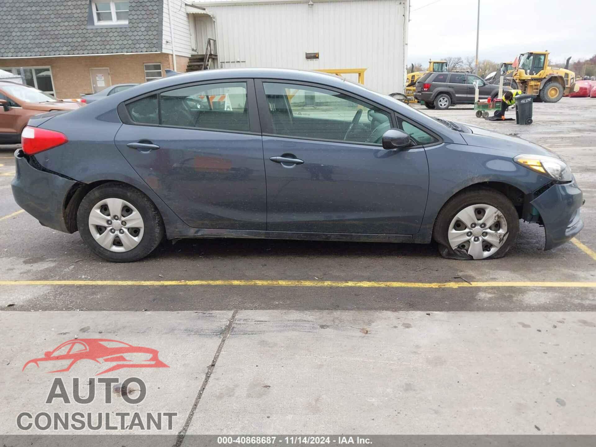 KIA FORTE 2016 - KNAFK4A67G5571199