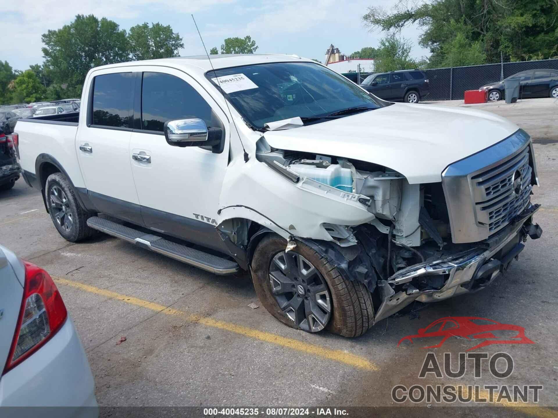 NISSAN TITAN 2021 - 1N6AA1ED8MN523548