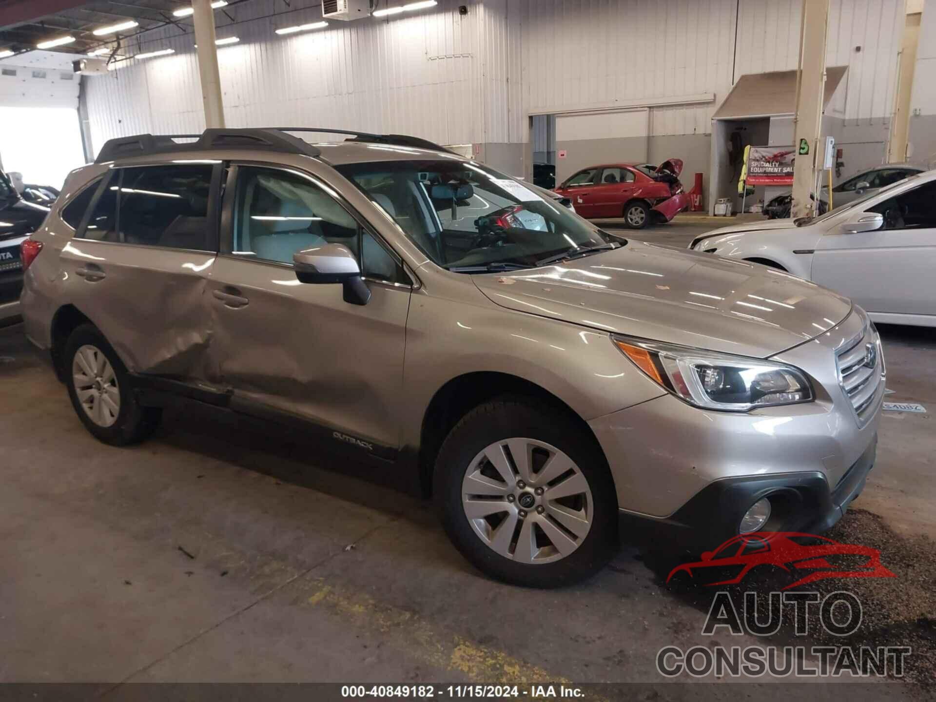 SUBARU OUTBACK 2016 - 4S4BSBFC6G3203530