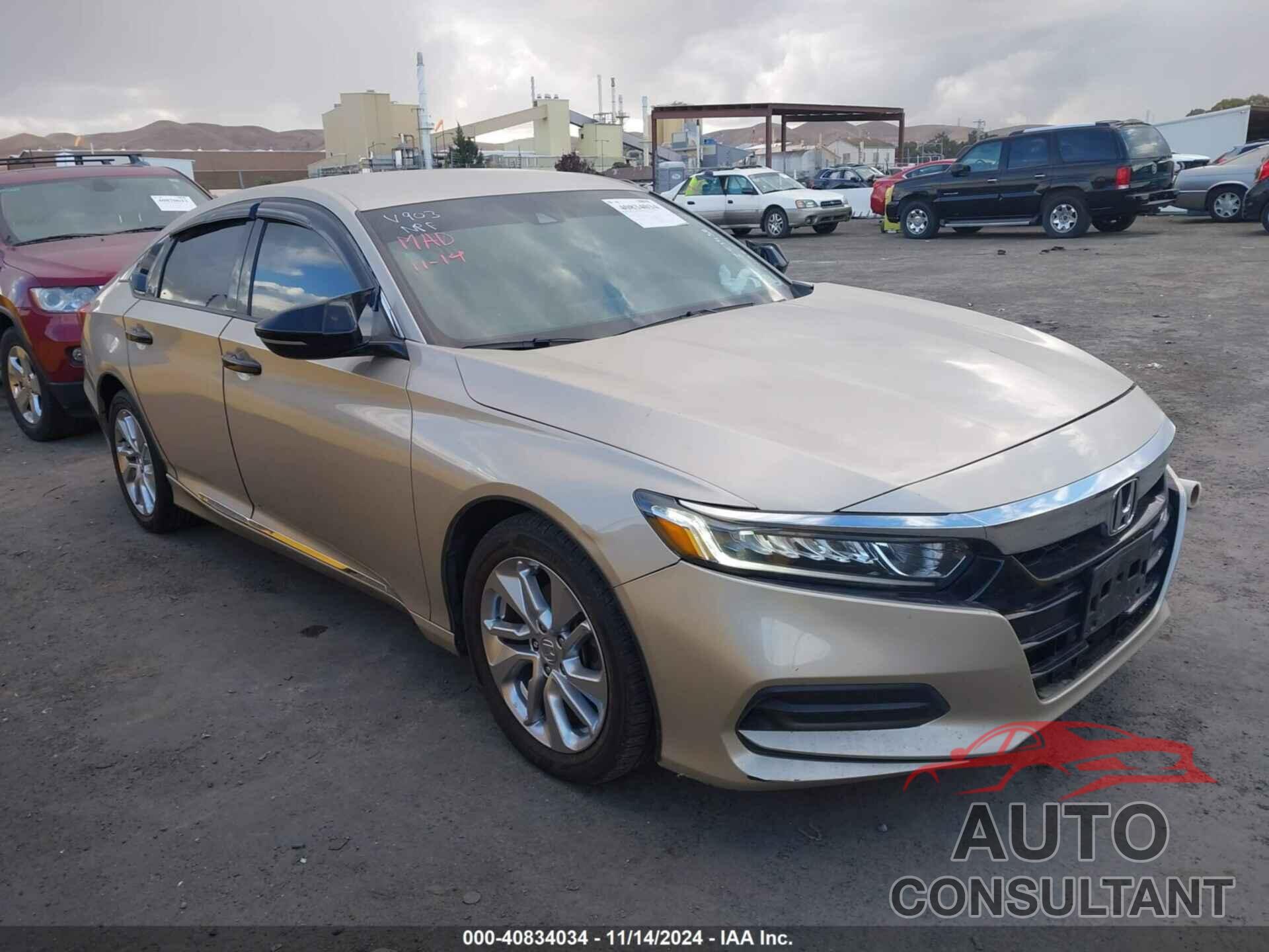 HONDA ACCORD 2018 - 1HGCV1F18JA251432