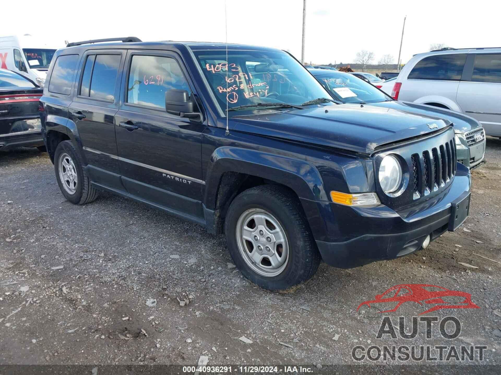 JEEP PATRIOT 2011 - 1J4NF1GB8BD169738