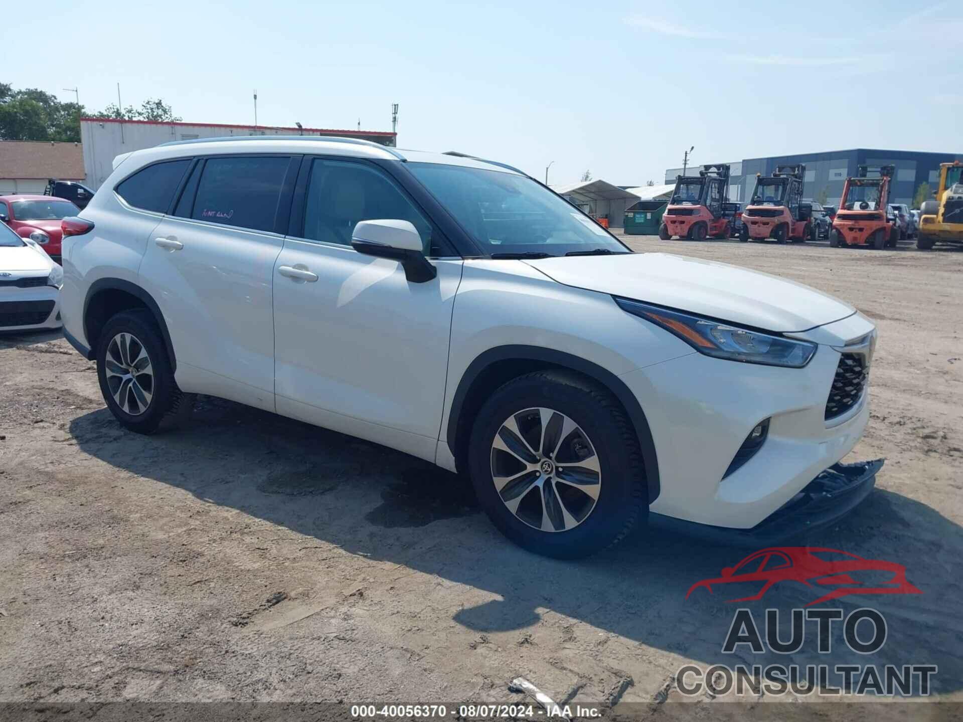 TOYOTA HIGHLANDER 2020 - 5TDGZRAH0LS513151