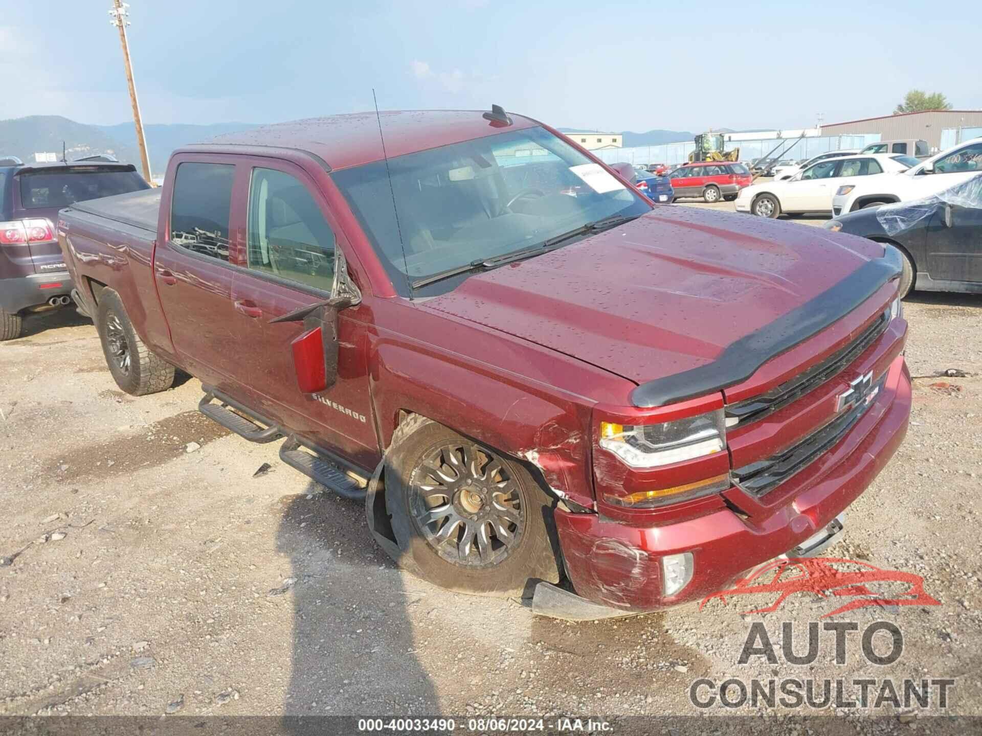 CHEVROLET SILVERADO 1500 2017 - 3GCUKRECXHG229635