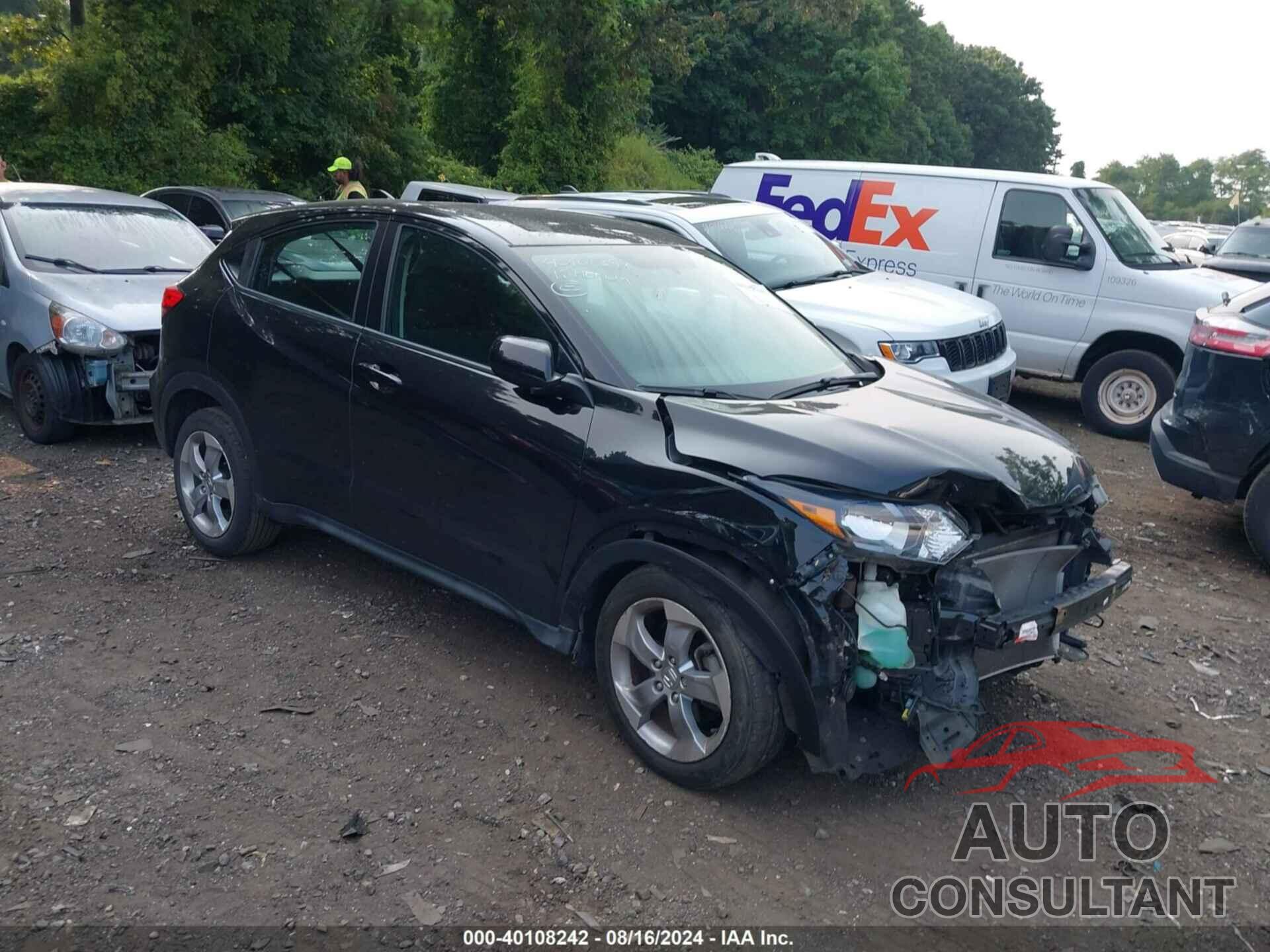 HONDA HR-V 2018 - 3CZRU6H39JG724063