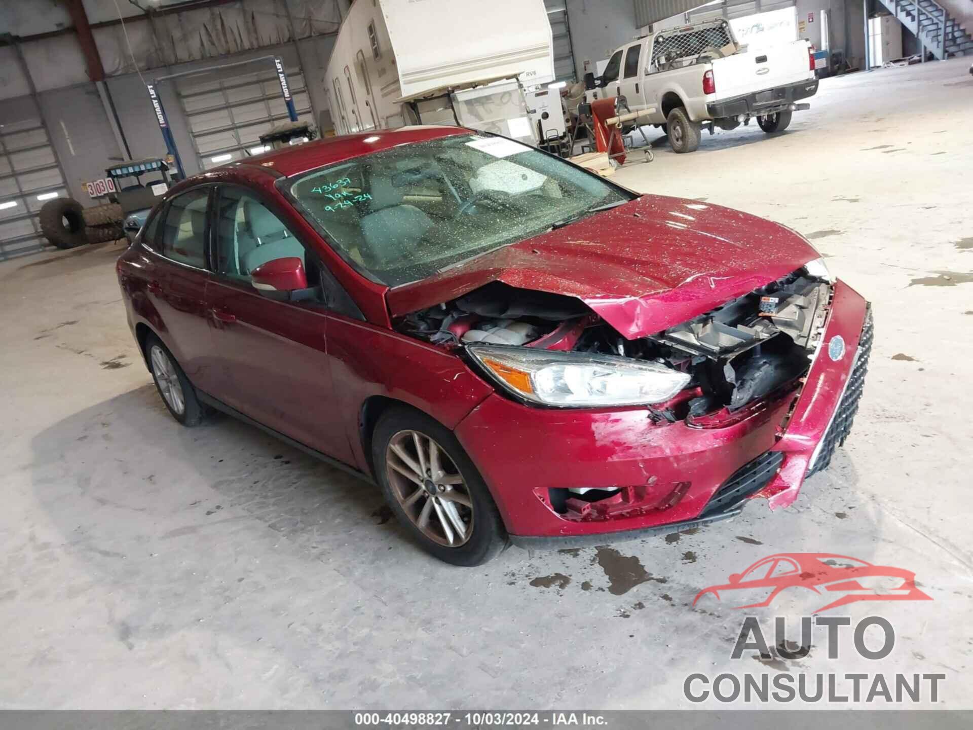 FORD FOCUS 2016 - 1FADP3F21GL389947