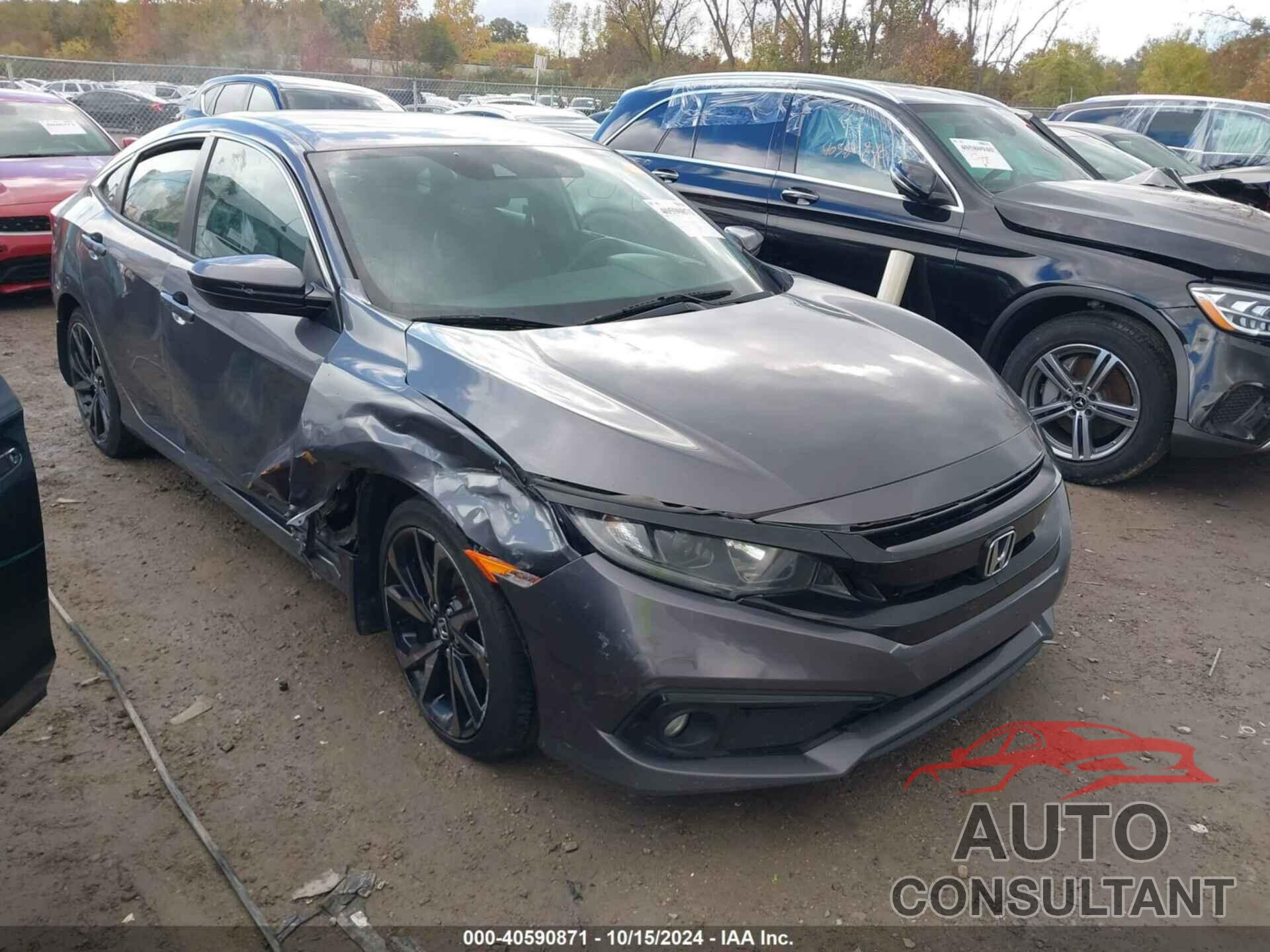 HONDA CIVIC 2019 - 2HGFC2F82KH528343