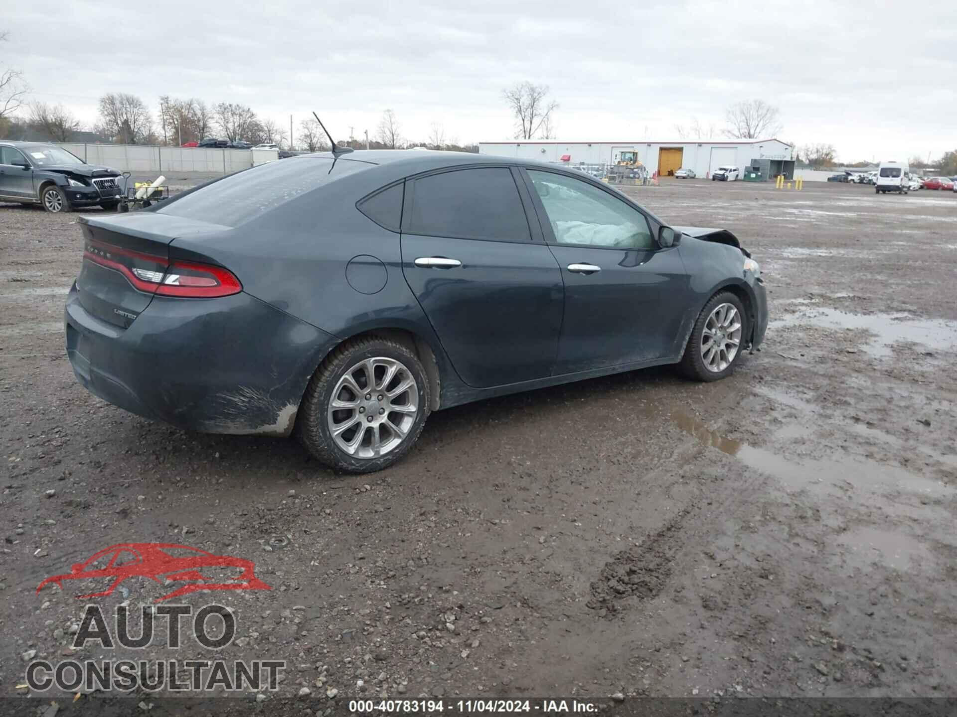DODGE DART 2013 - 1C3CDFCA1DD320312