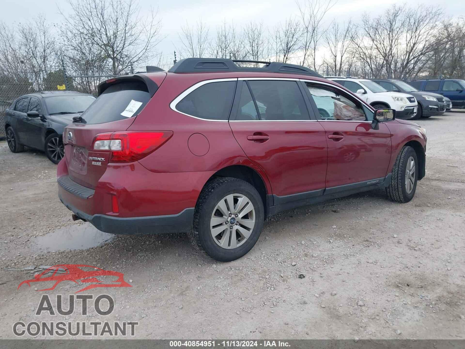 SUBARU OUTBACK 2017 - 4S4BSACC3H3237540