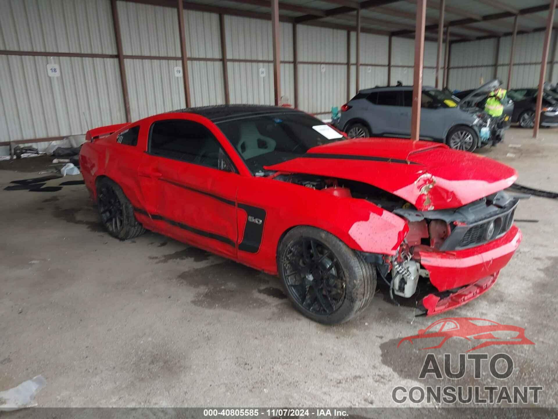 FORD MUSTANG 2011 - 1ZVBP8CFXB5139607