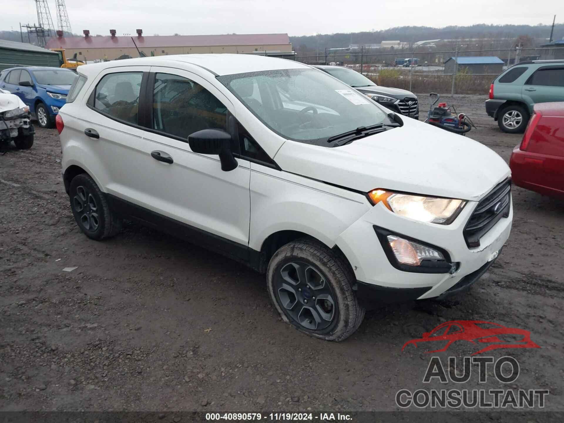 FORD ECOSPORT 2022 - MAJ6S3FL5NC458538