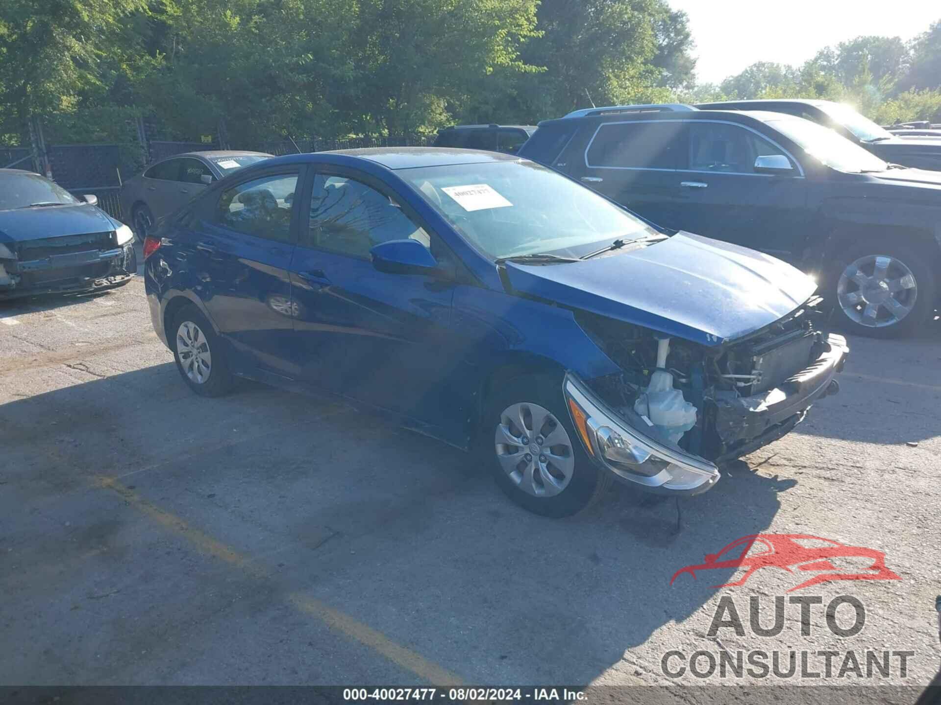 HYUNDAI ACCENT 2016 - KMHCT4AE7GU120835