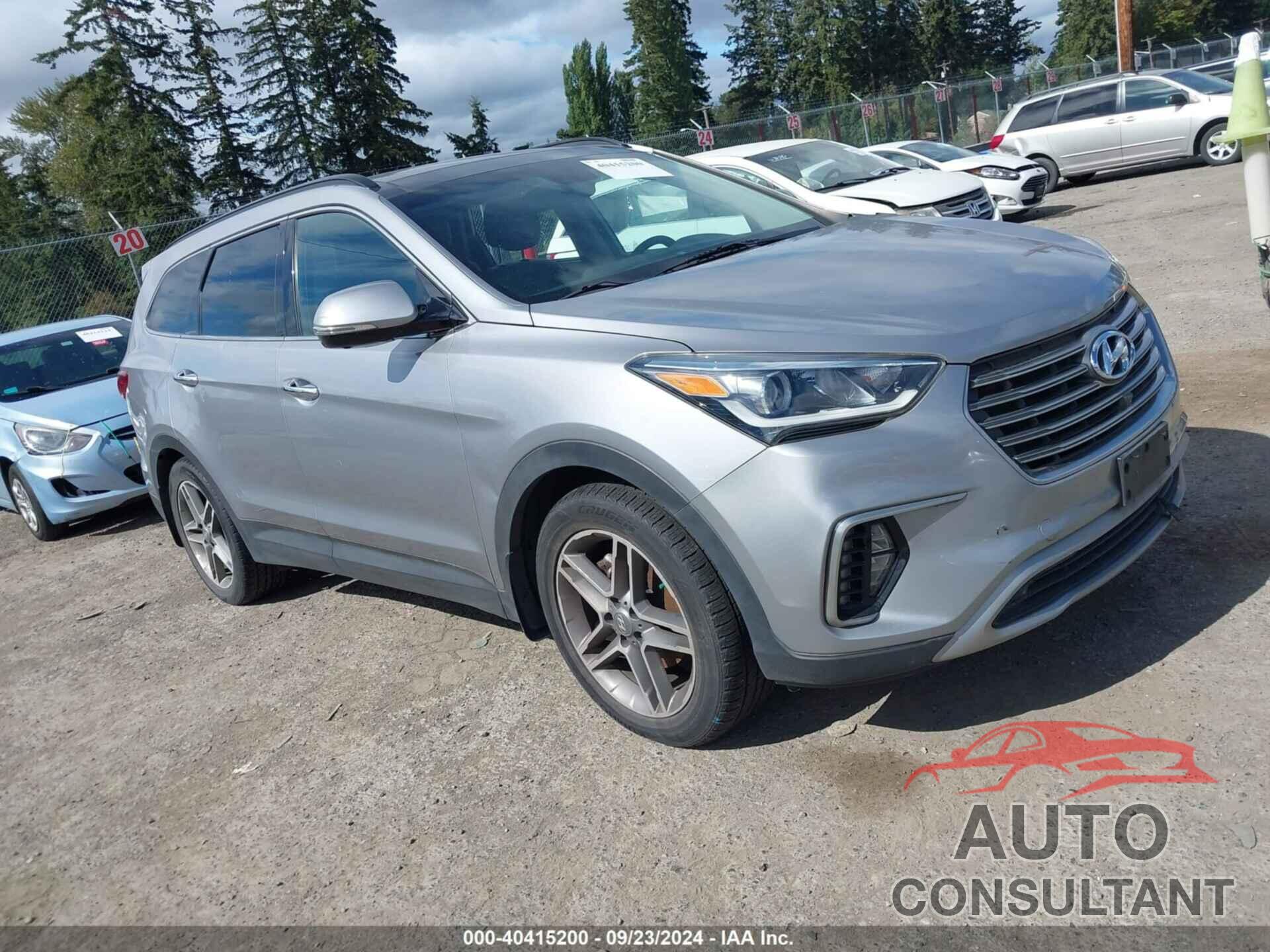 HYUNDAI SANTA FE 2017 - KM8SRDHF5HU216196