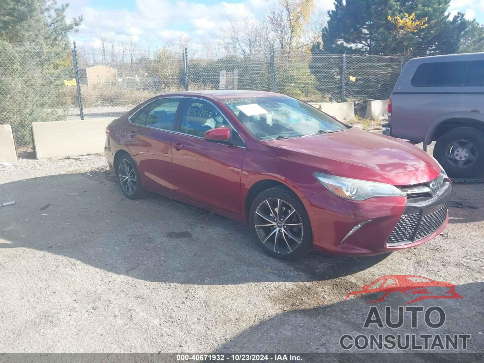 TOYOTA CAMRY 2016 - 4T1BF1FK9GU609835