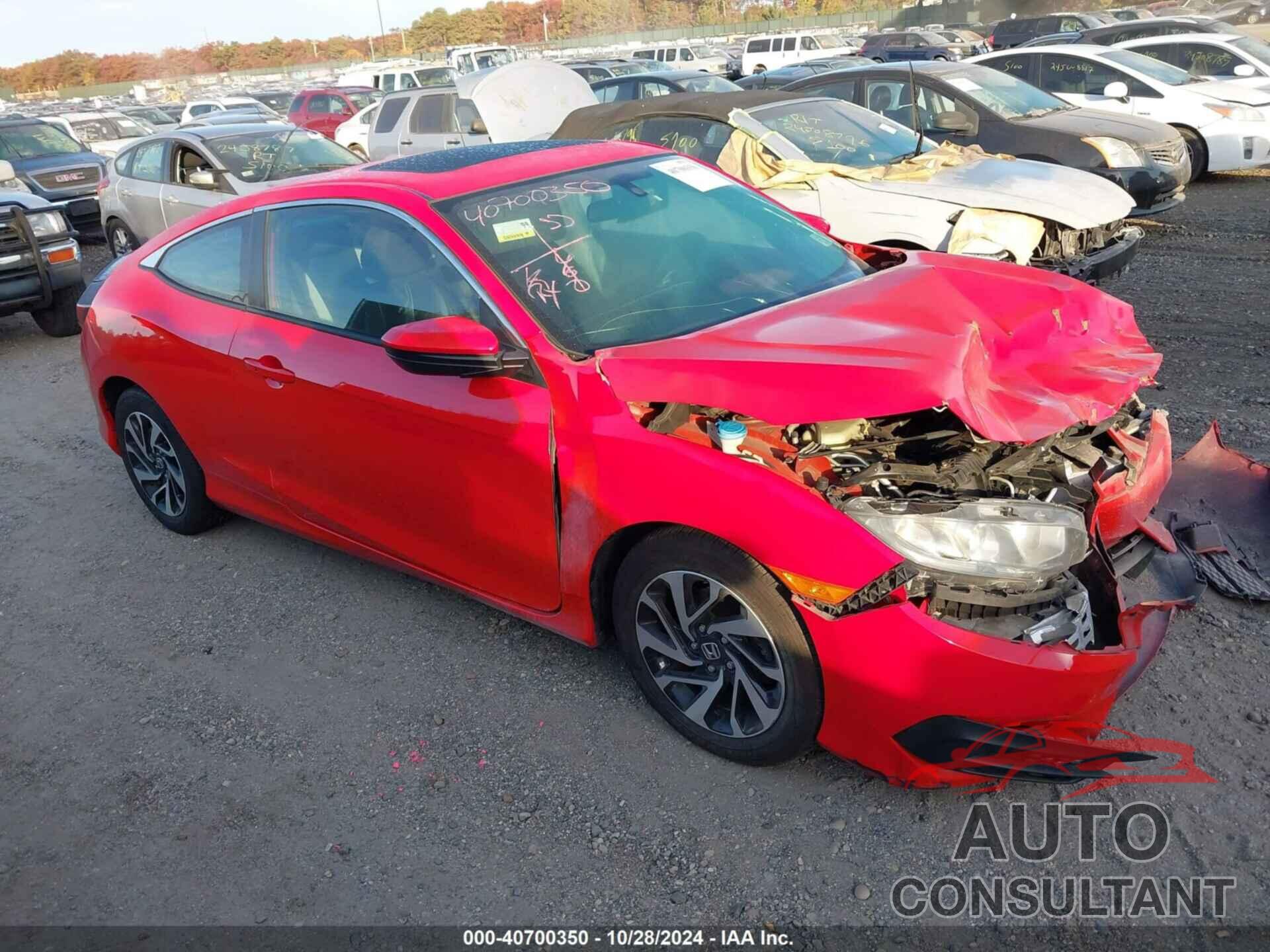 HONDA CIVIC 2016 - 2HGFC4B07GH302995