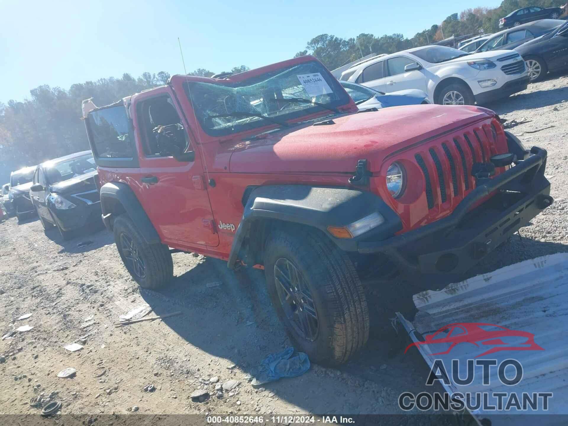 JEEP WRANGLER 2018 - 1C4GJXAN2JW263068