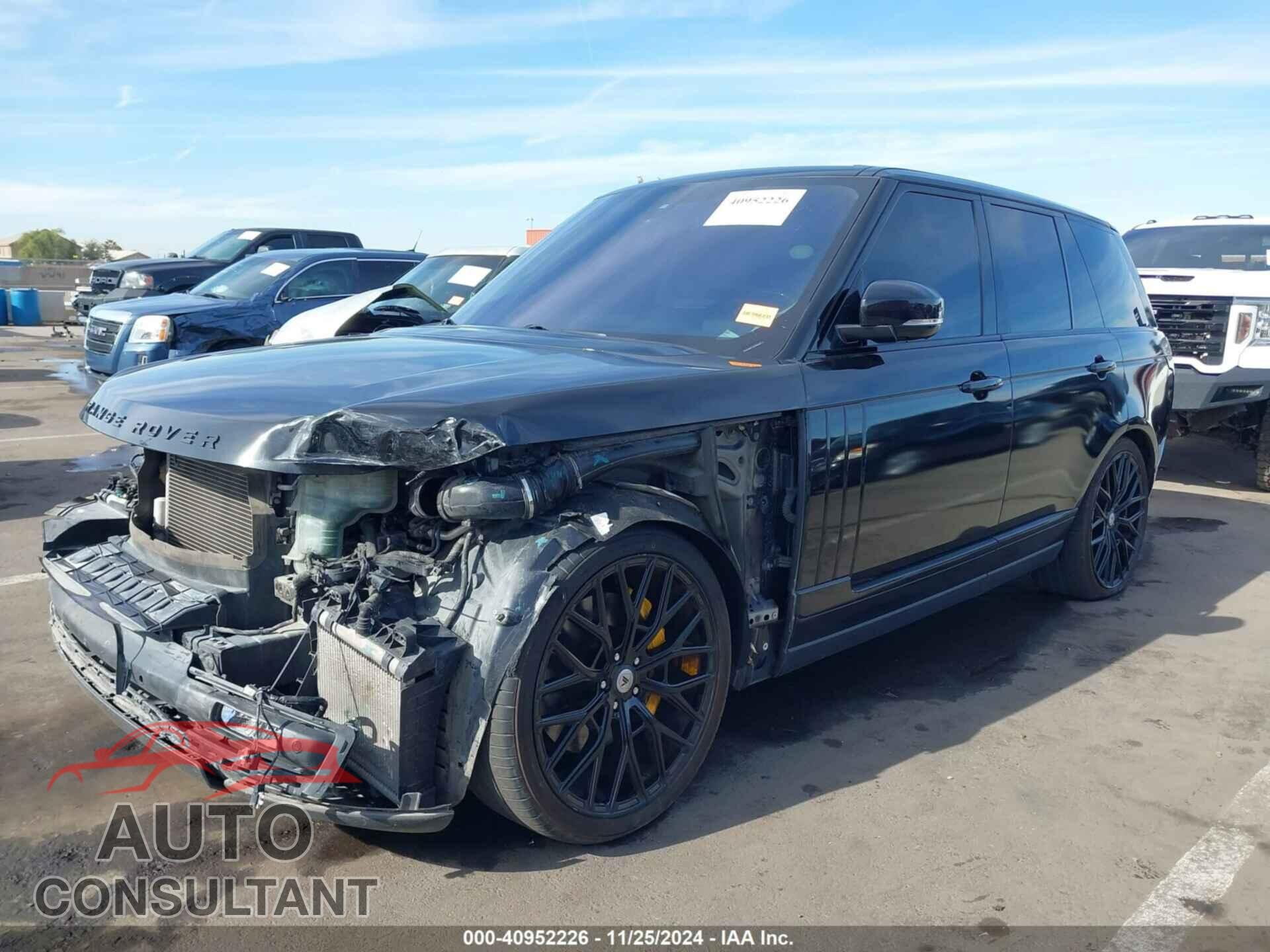 LAND ROVER RANGE ROVER 2016 - SALGS2EF3GA284237