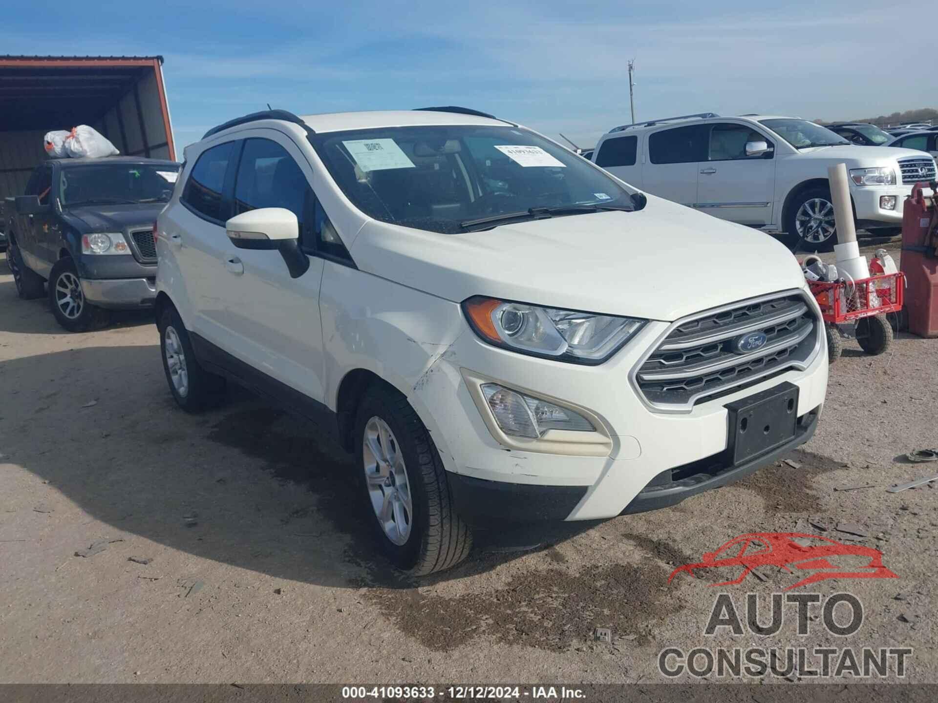 FORD ECOSPORT 2020 - MAJ3S2GE6LC387635