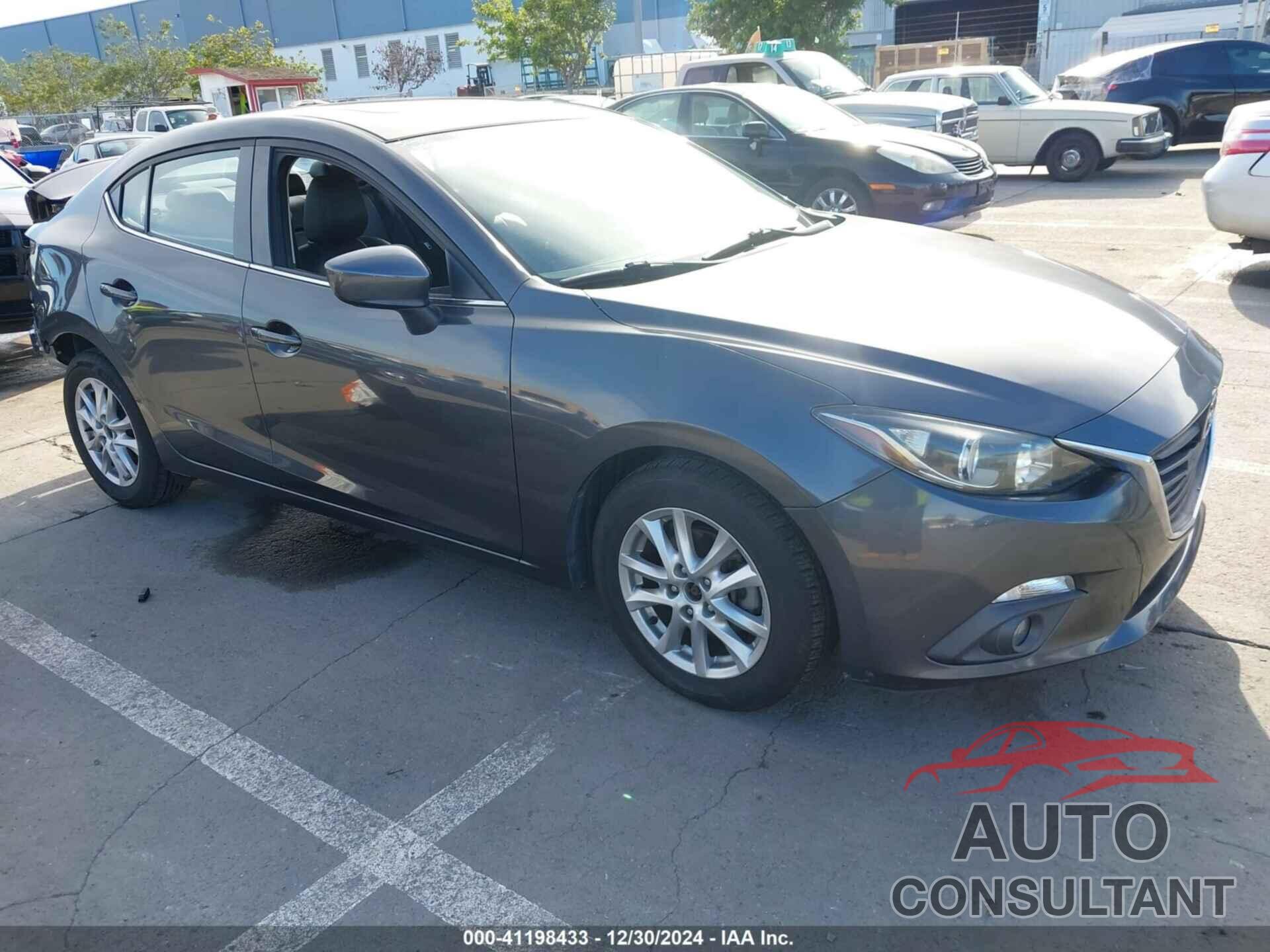 MAZDA MAZDA3 2015 - JM1BM1W71F1224212