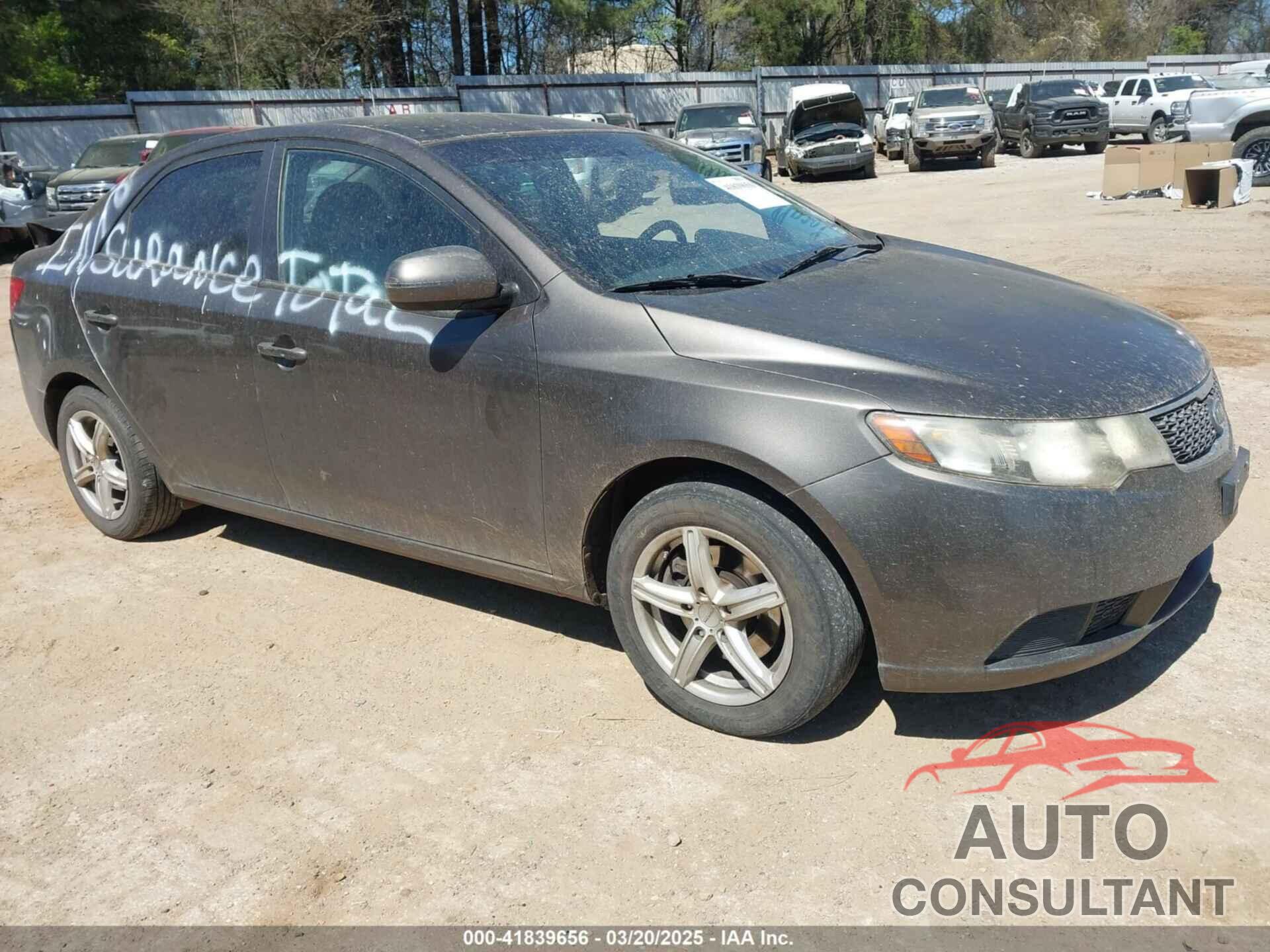 KIA FORTE 2012 - KNAFU4A27C5556526