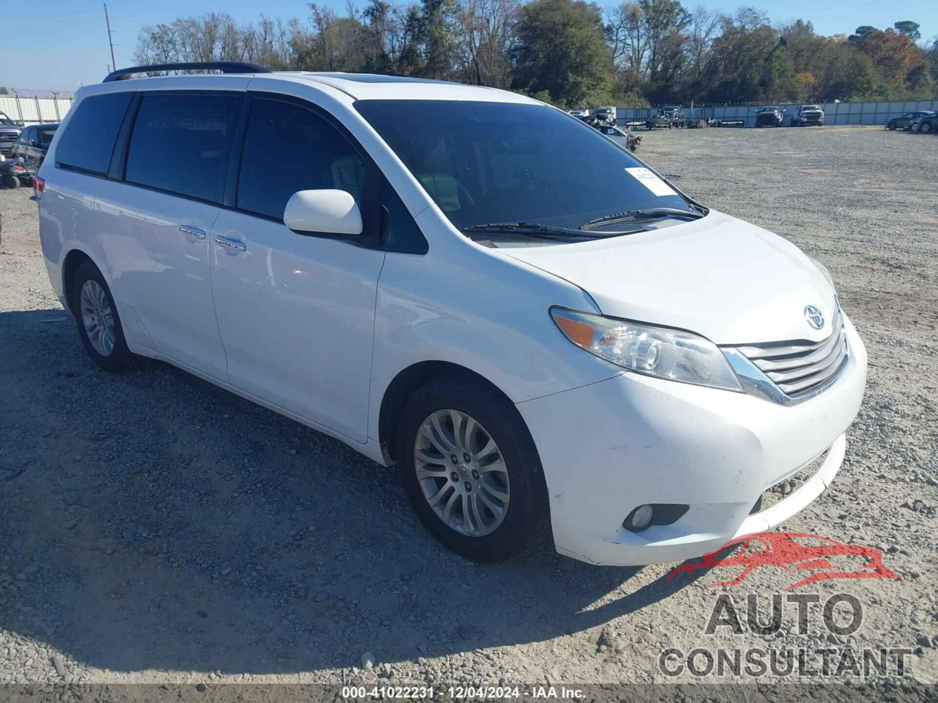 TOYOTA SIENNA 2012 - 5TDYK3DC1CS225564