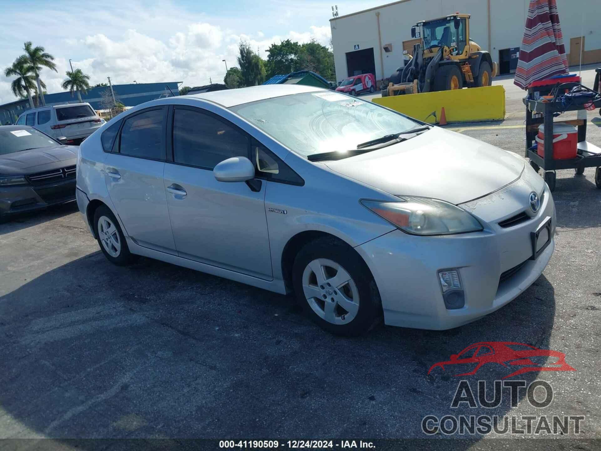 TOYOTA PRIUS 2010 - JTDKN3DU6A5132581