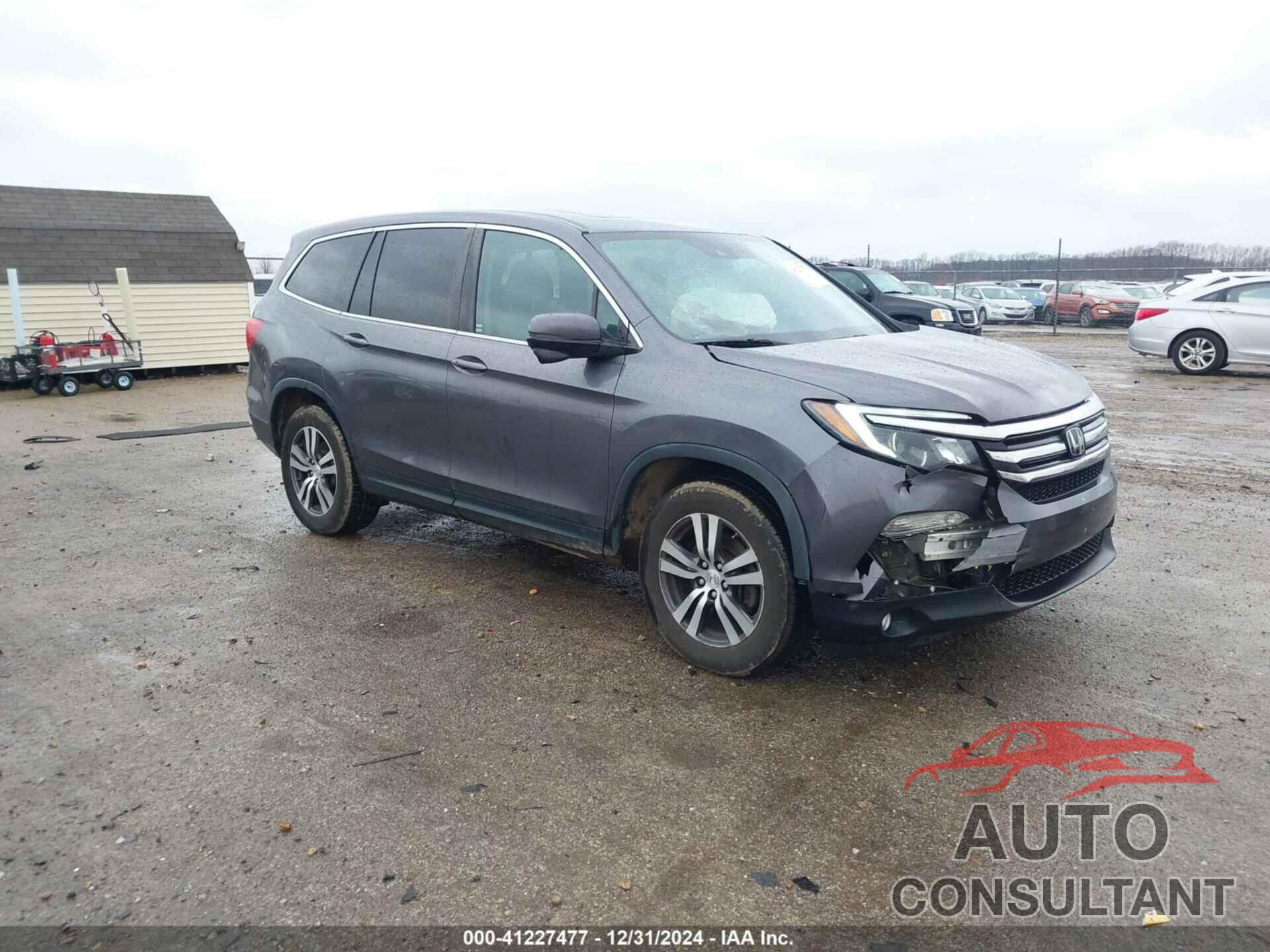 HONDA PILOT 2017 - 5FNYF5H69HB039626