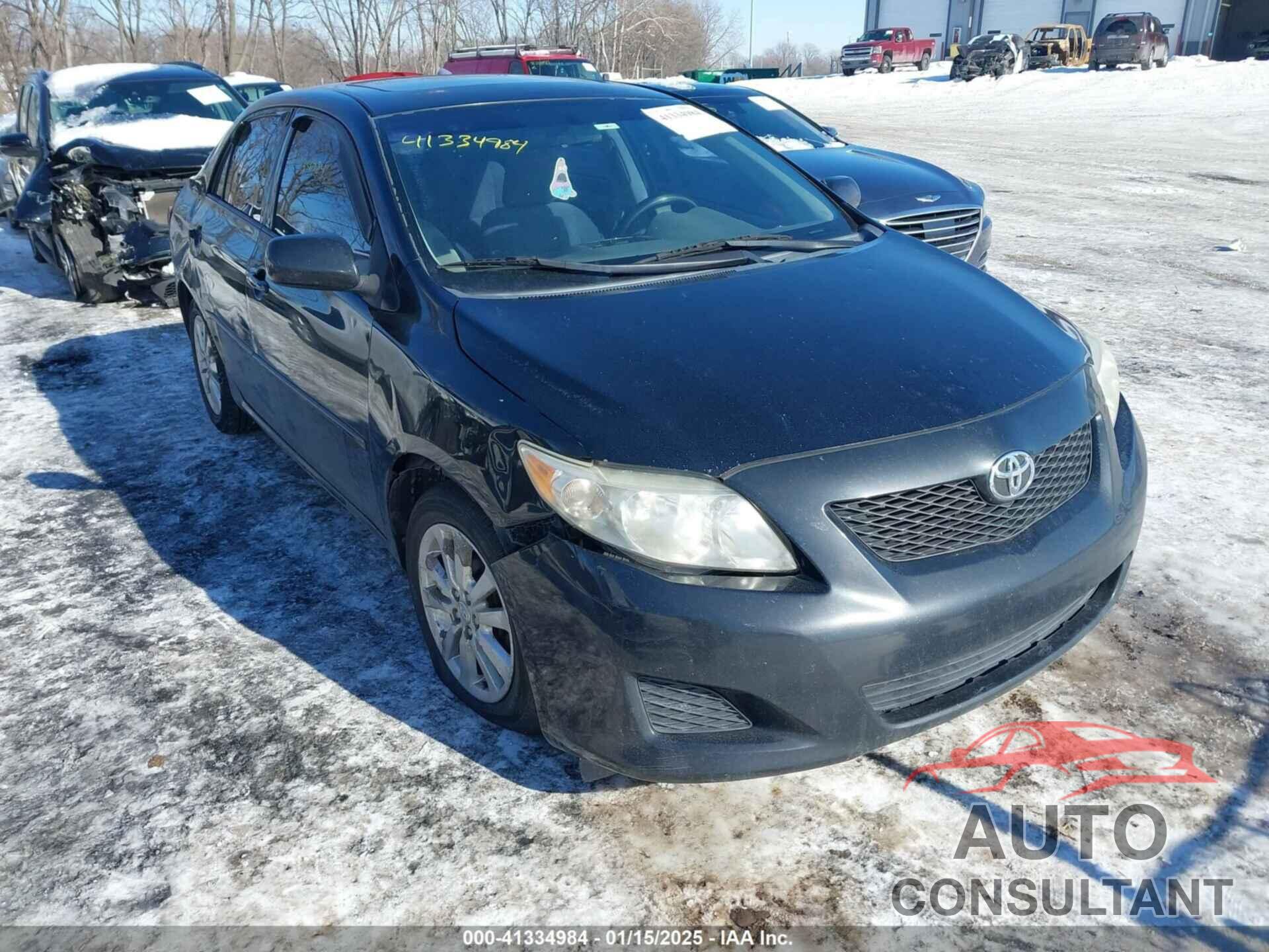 TOYOTA COROLLA 2009 - 1NXBU40E89Z100929