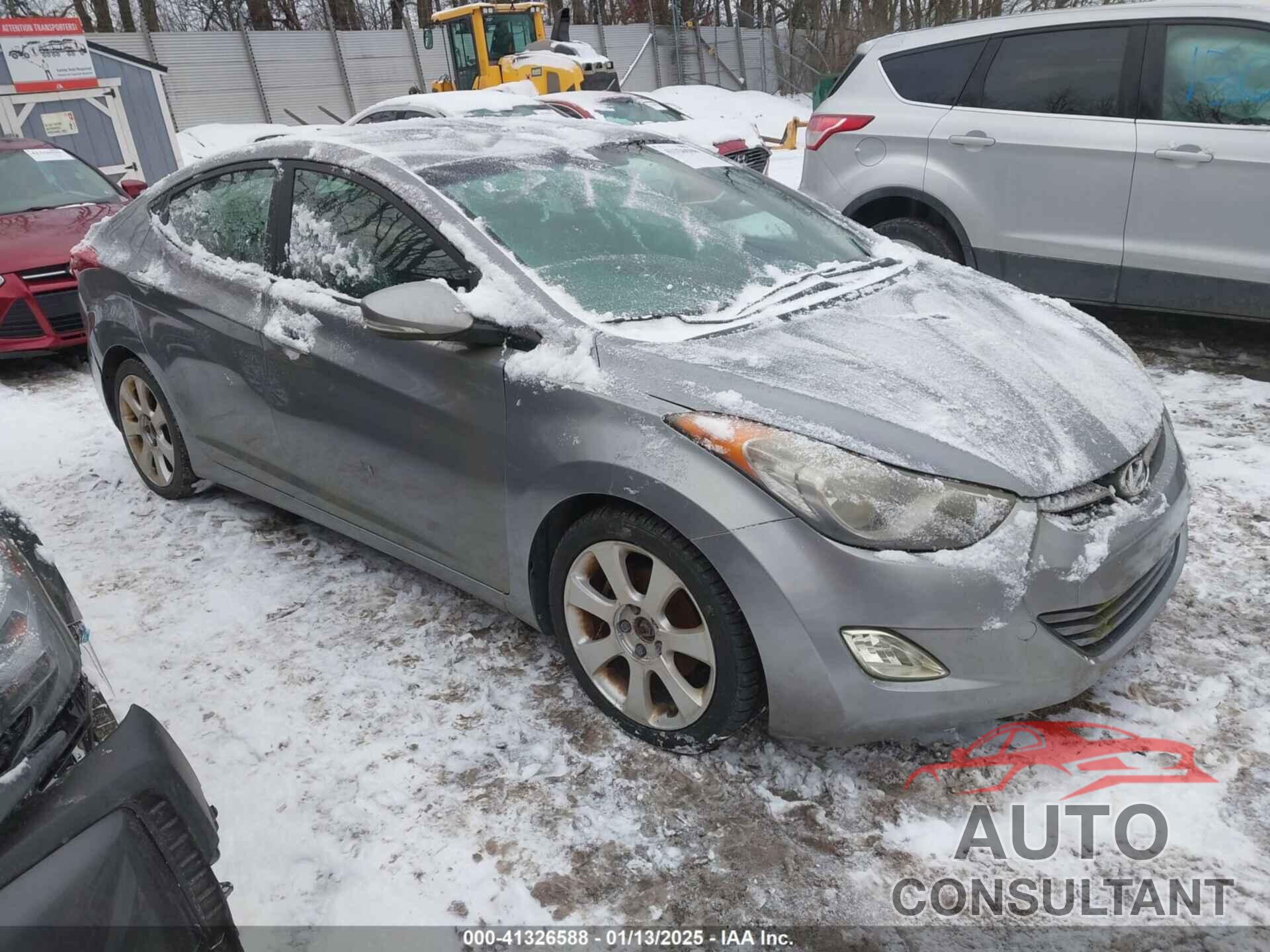 HYUNDAI ELANTRA 2012 - KMHDH4AE3CU202190