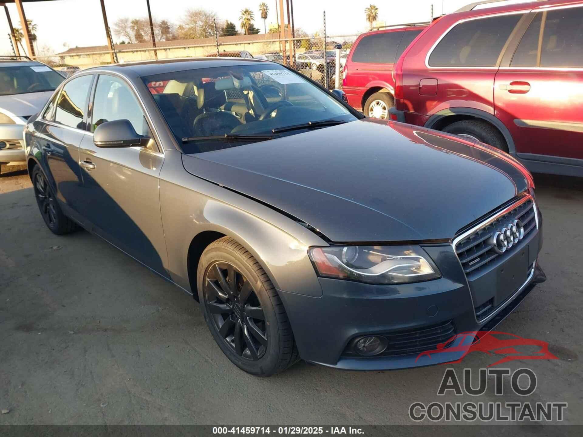 AUDI A4 2009 - WAUSF78K99N022906