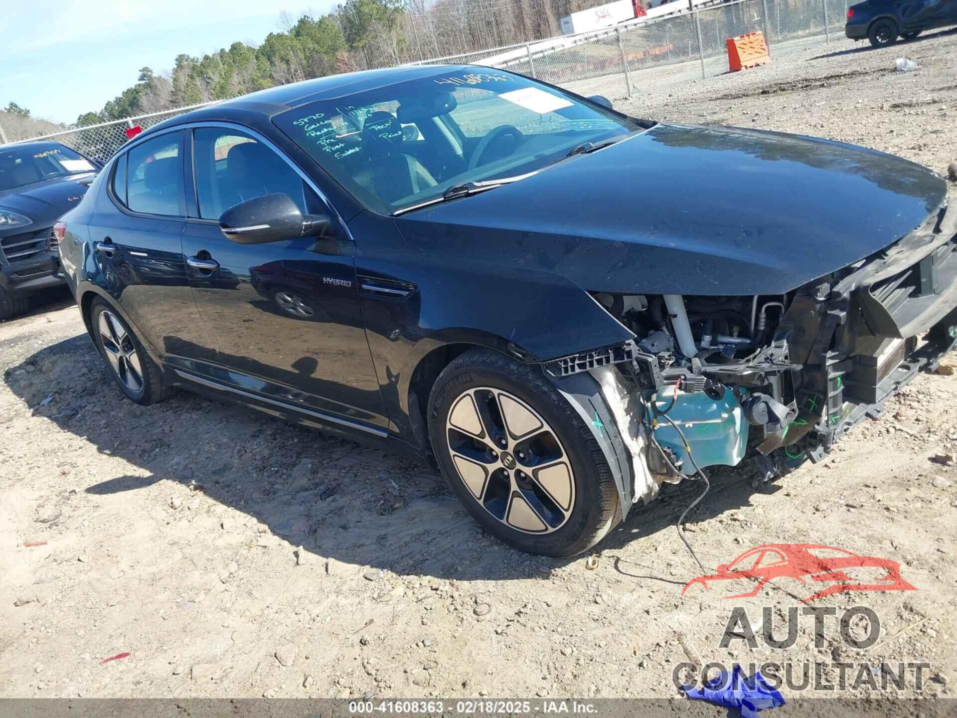 KIA OPTIMA HYBRID 2013 - KNAGM4AD2D5048844