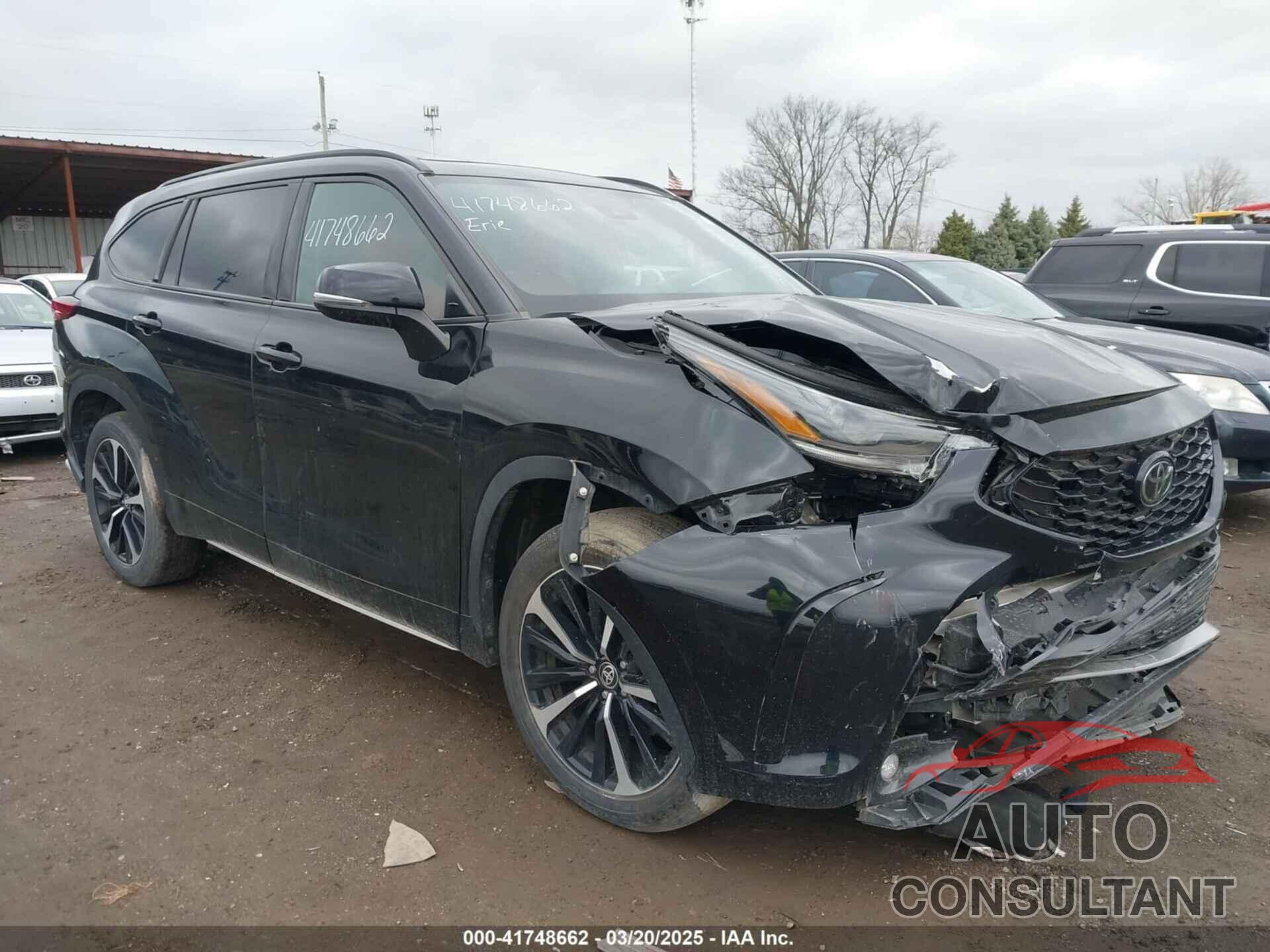 TOYOTA HIGHLANDER 2021 - 5TDJZRBH5MS157432