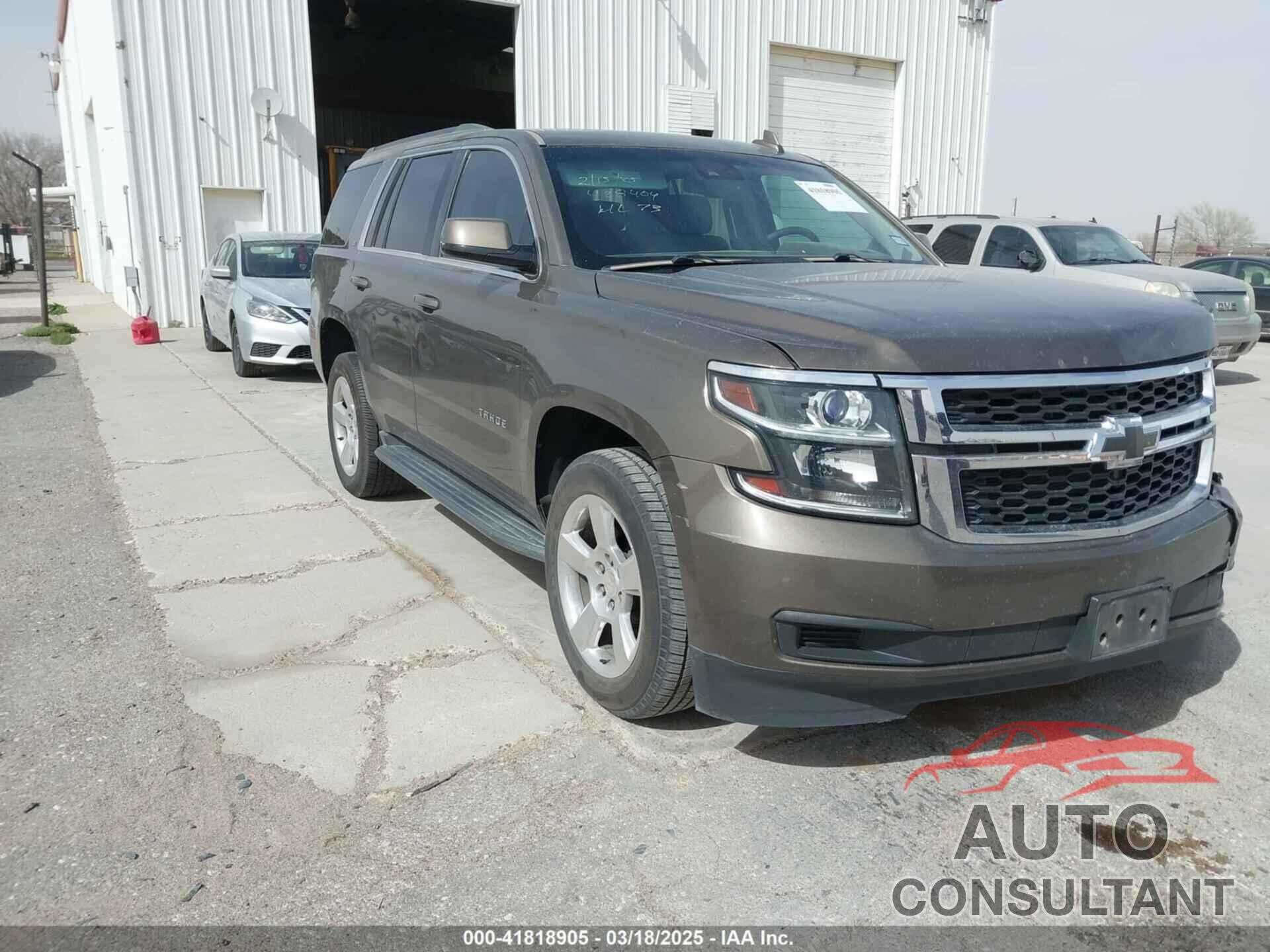 CHEVROLET TAHOE 2016 - 1GNSCBKCXGR163237