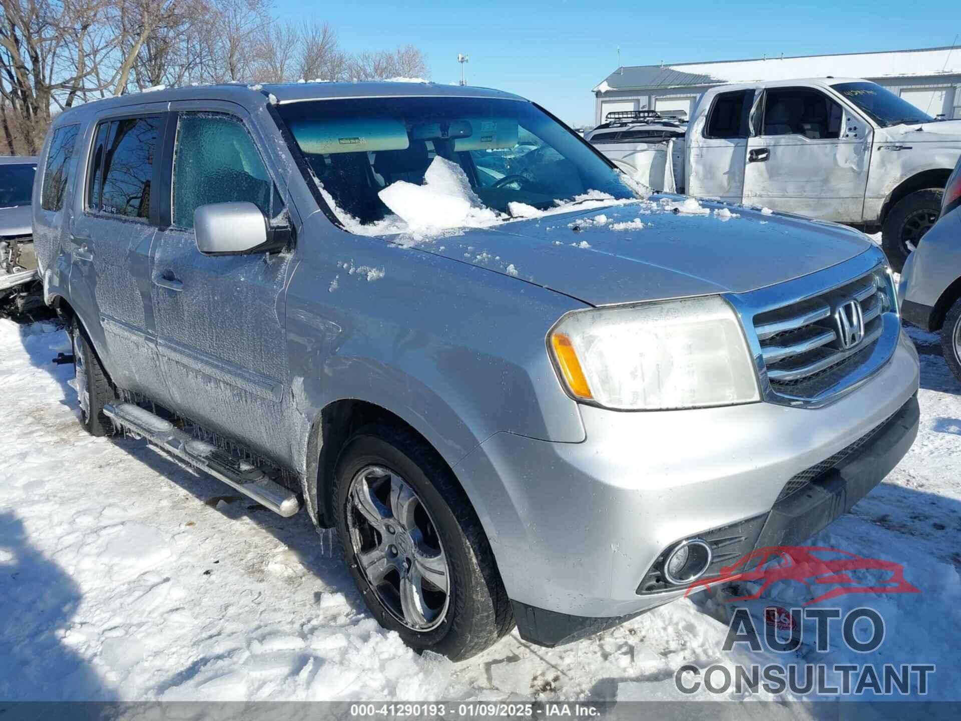 HONDA PILOT 2012 - 5FNYF4H54CB049037