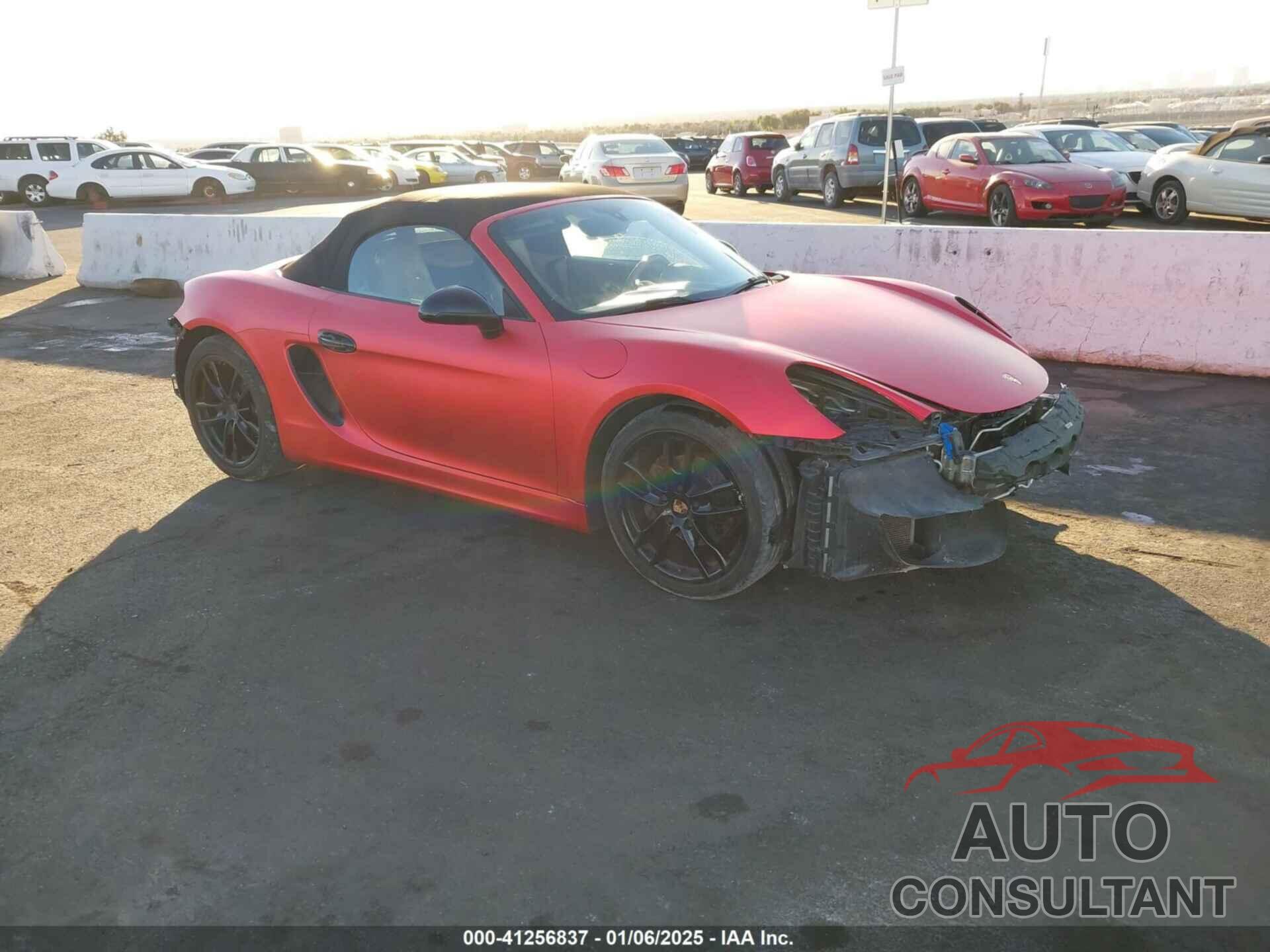 PORSCHE BOXSTER 2014 - WP0CA2A81ES120363