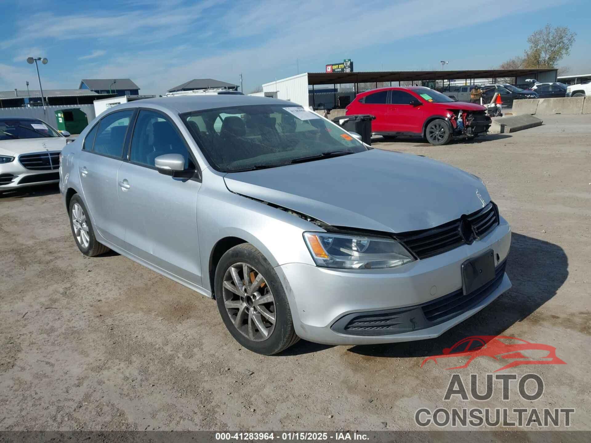 VOLKSWAGEN JETTA 2012 - 3VWDP7AJ7CM314482