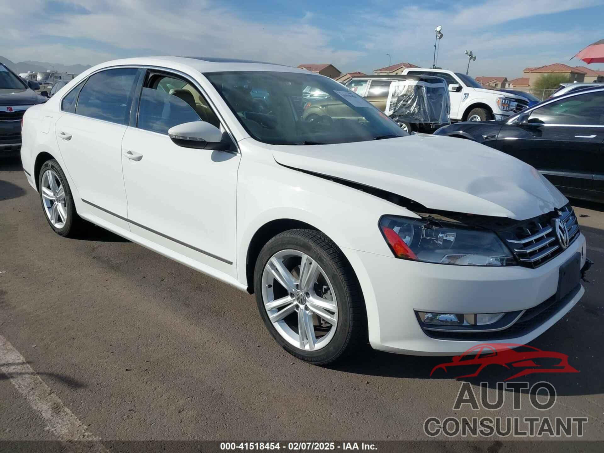 VOLKSWAGEN PASSAT 2012 - 1VWCM7A37CC027912