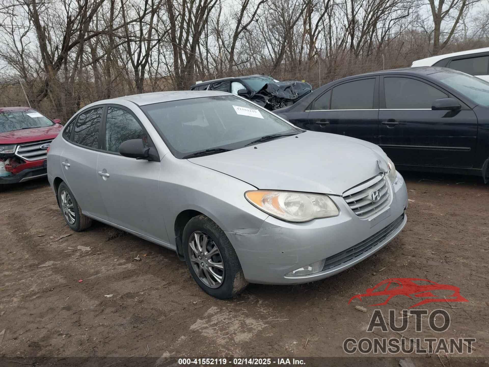 HYUNDAI ELANTRA 2010 - KMHDU4AD7AU190044