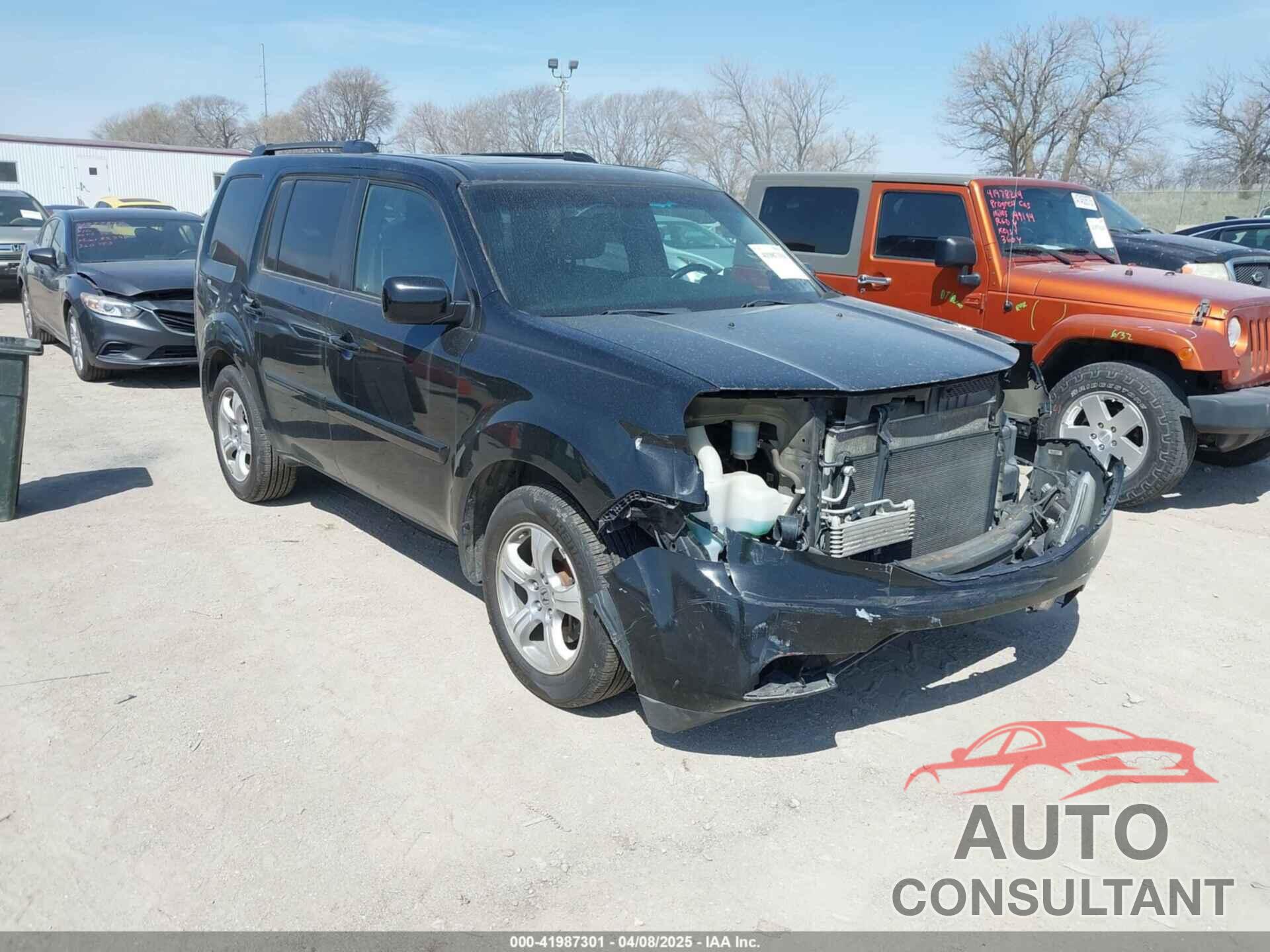 HONDA PILOT 2012 - 5FNYF4H52CB085308