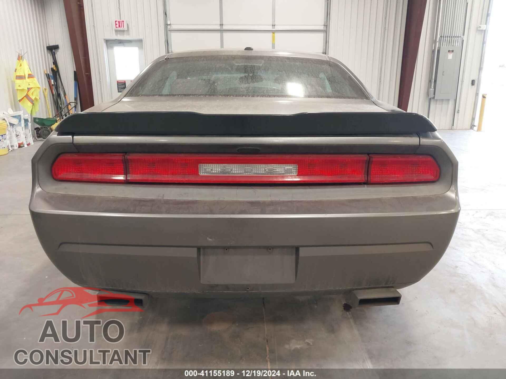 DODGE CHALLENGER 2012 - 2C3CDYAG0CH280910