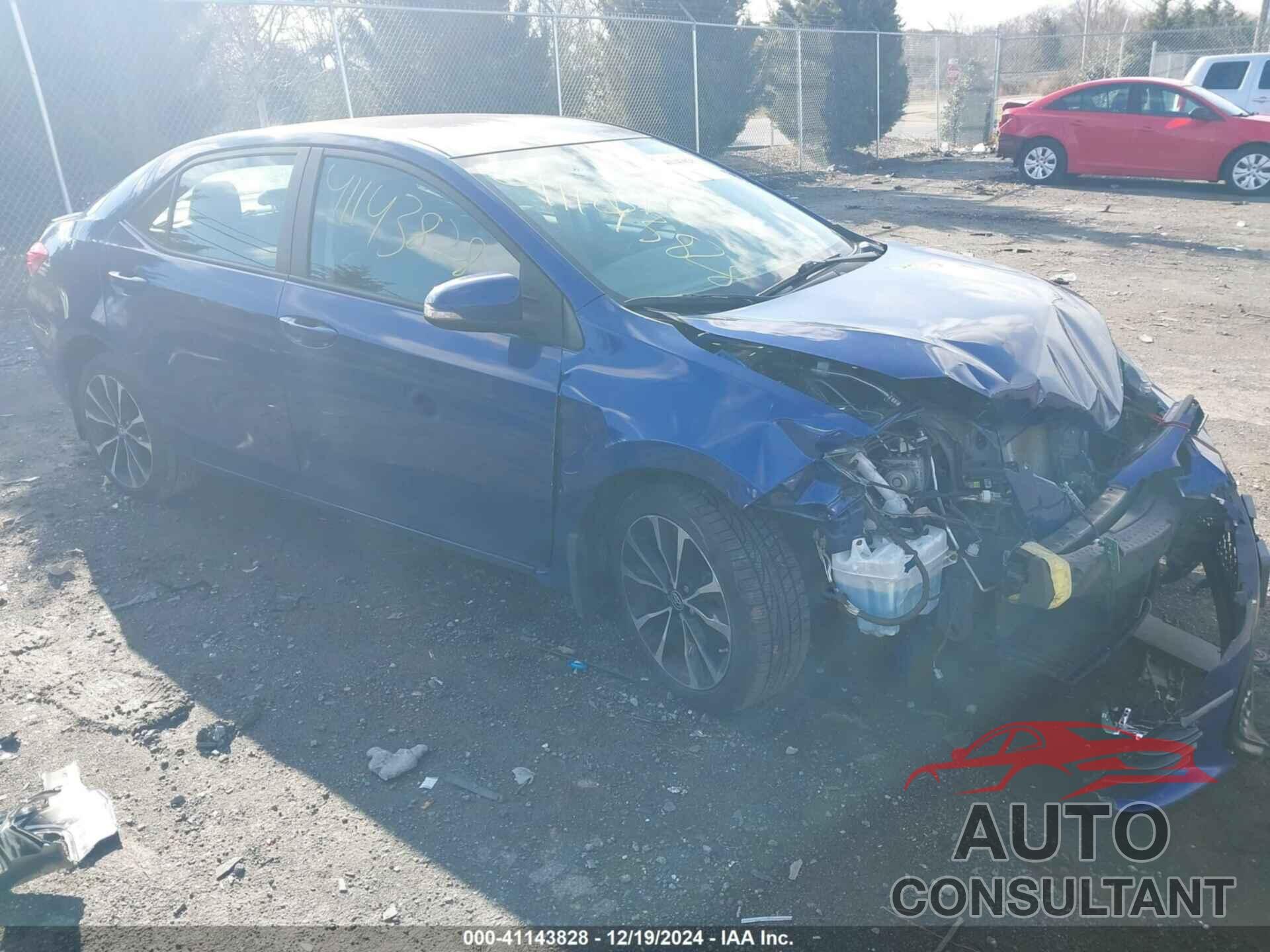 TOYOTA COROLLA 2017 - 2T1BURHE4HC806569