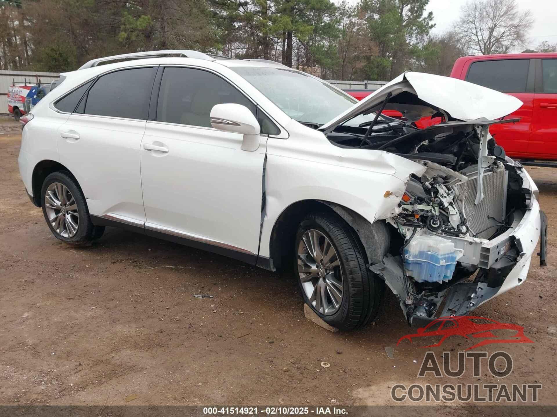 LEXUS RX 350 2013 - JTJZK1BA8D2416382