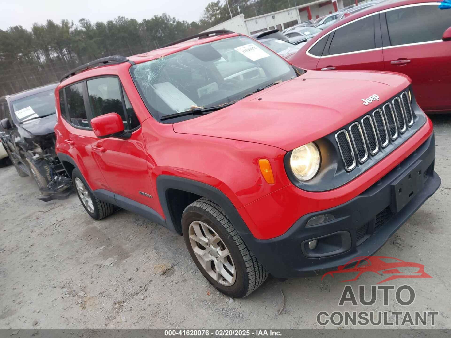 JEEP RENEGADE 2016 - ZACCJBBT0GPD91071