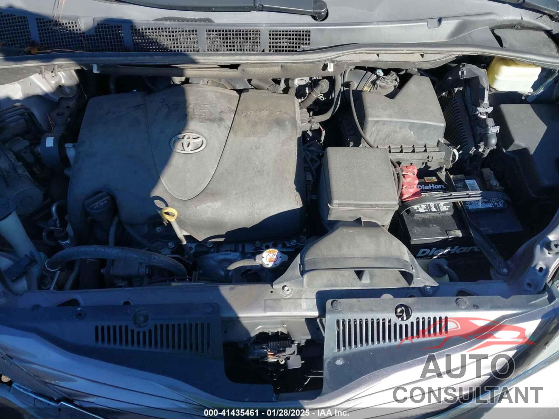 TOYOTA SIENNA 2017 - 5TDKZ3DC9HS772056