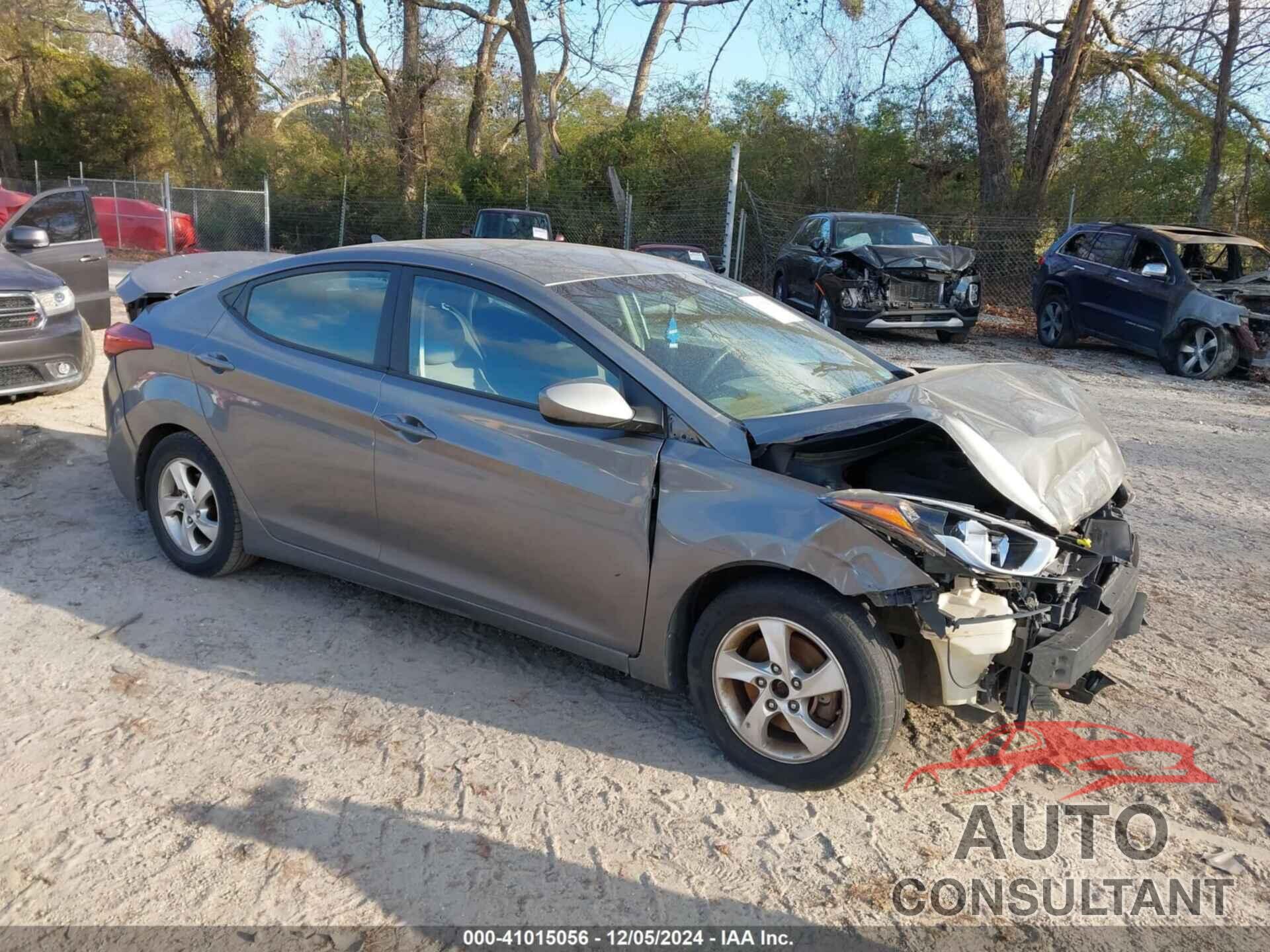 HYUNDAI ELANTRA 2014 - 5NPDH4AE5EH509409