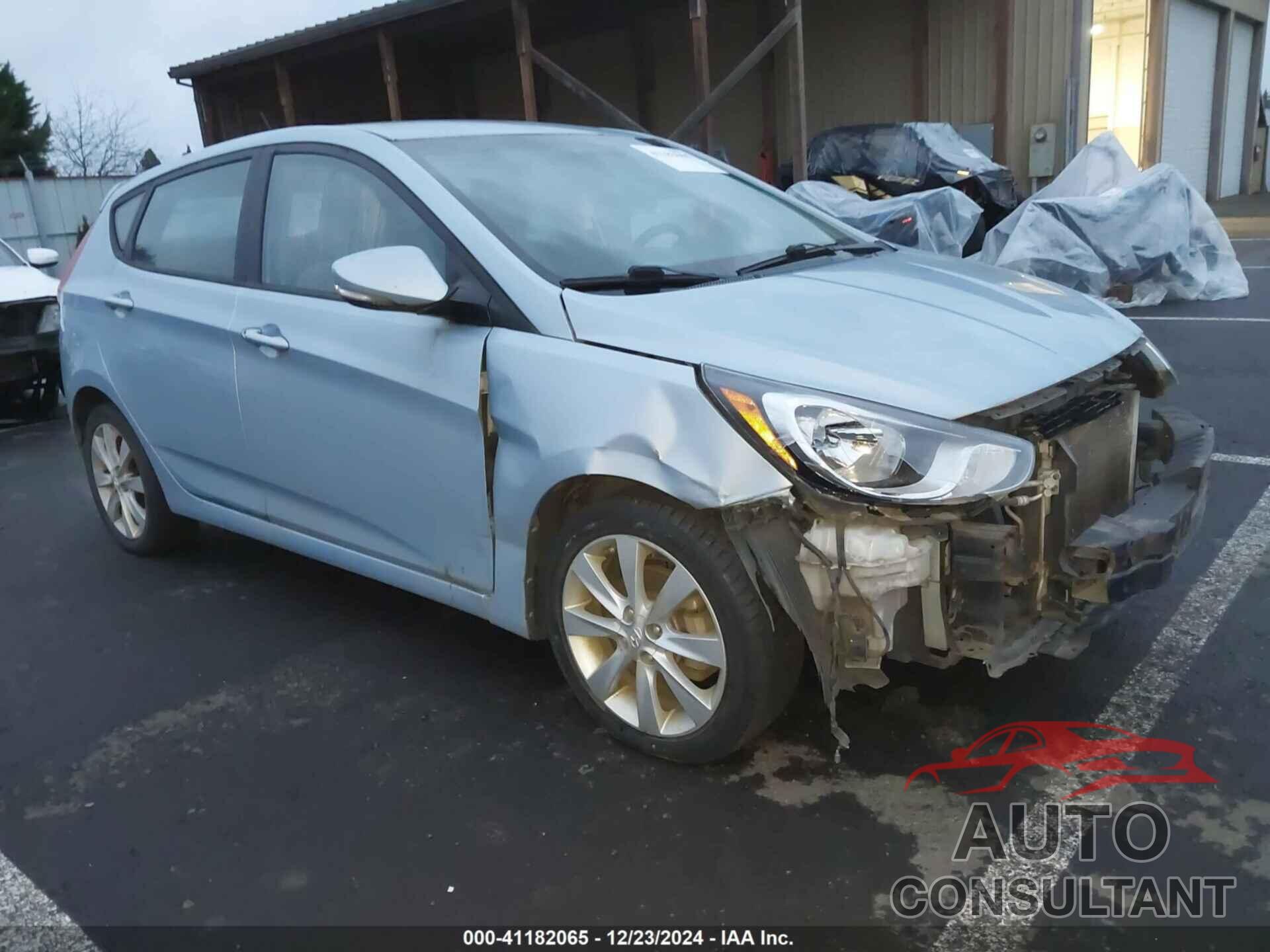 HYUNDAI ACCENT 2013 - KMHCU5AE6DU102745