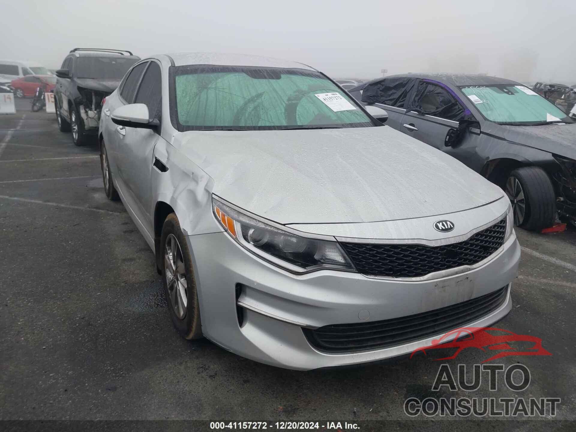 KIA OPTIMA 2016 - KNAGT4L35G5112368