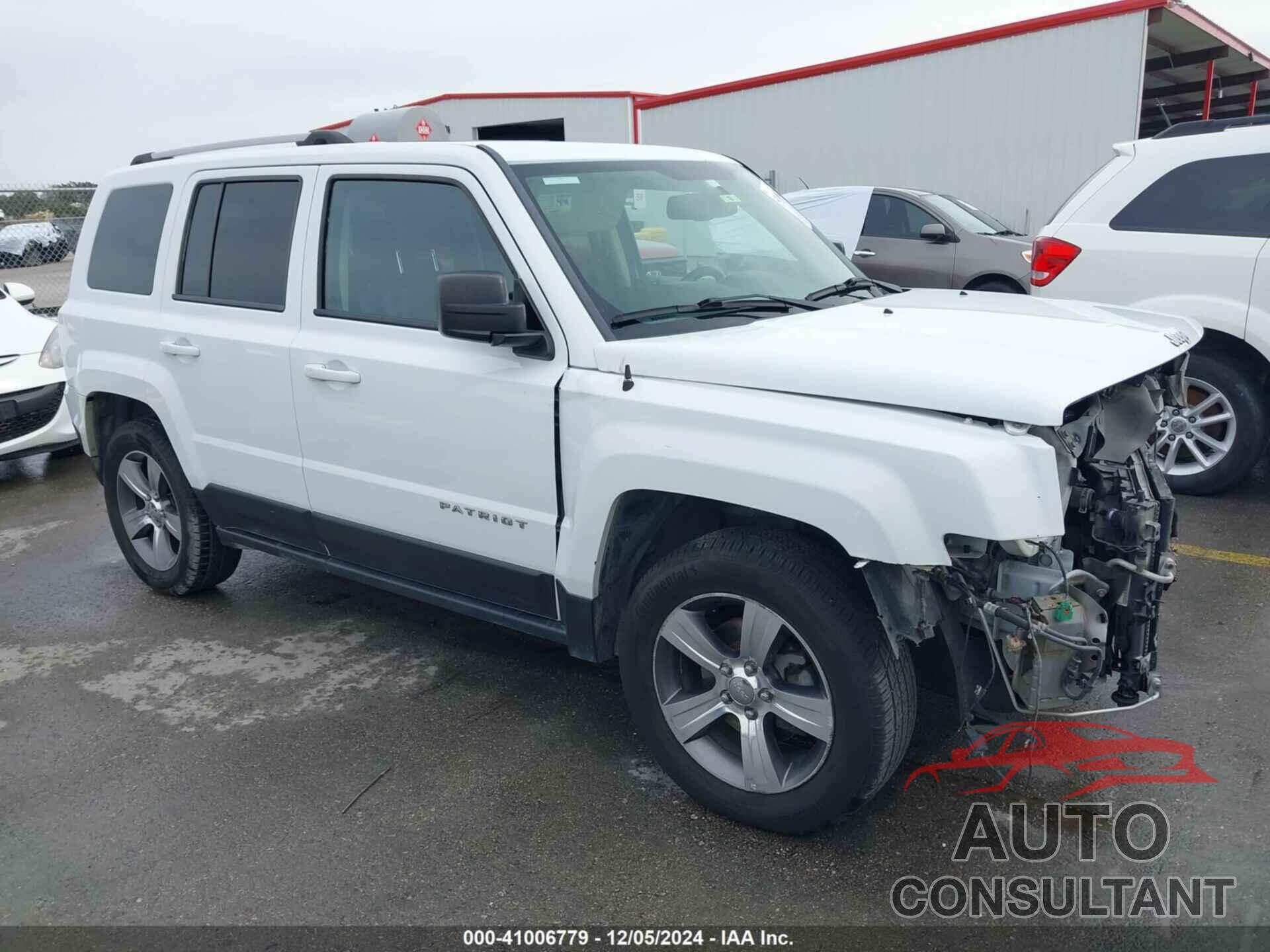 JEEP PATRIOT 2017 - 1C4NJPFA2HD134959