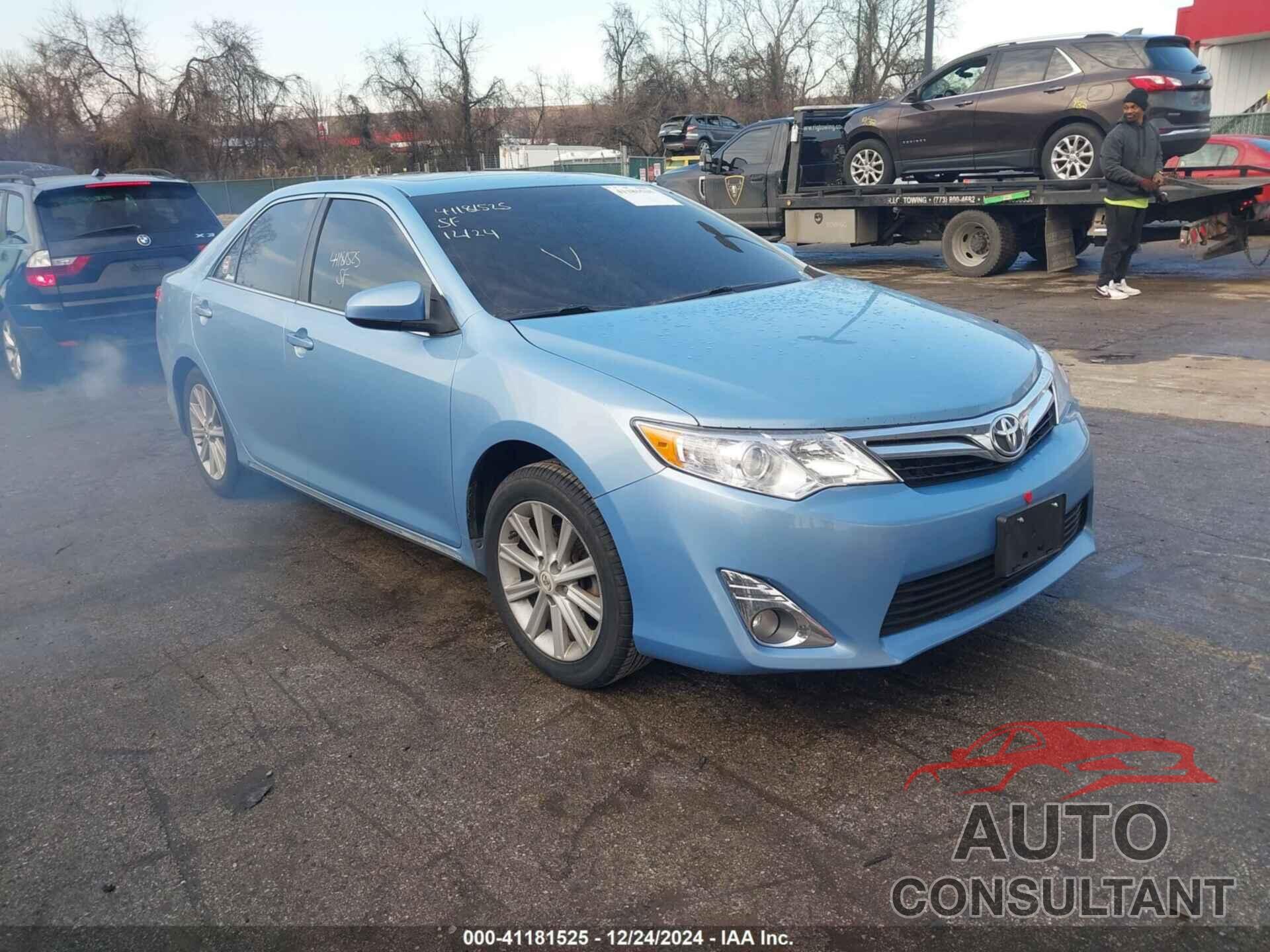 TOYOTA CAMRY 2012 - 4T4BF1FK9CR244606